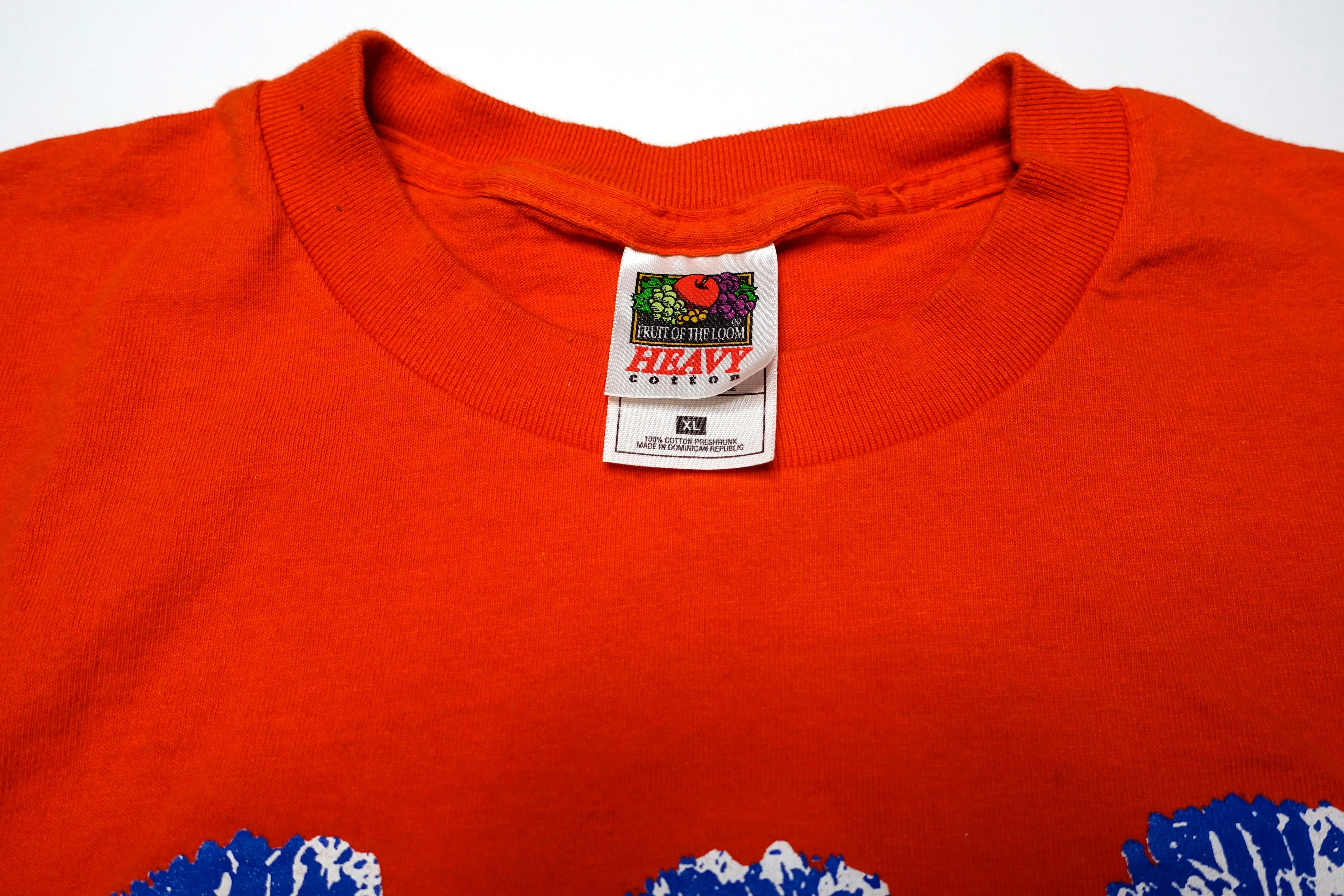 !!! (Chk Chk Chk) - !!! / Self Titled 2000 Tour Shirt Size XL (Orange)