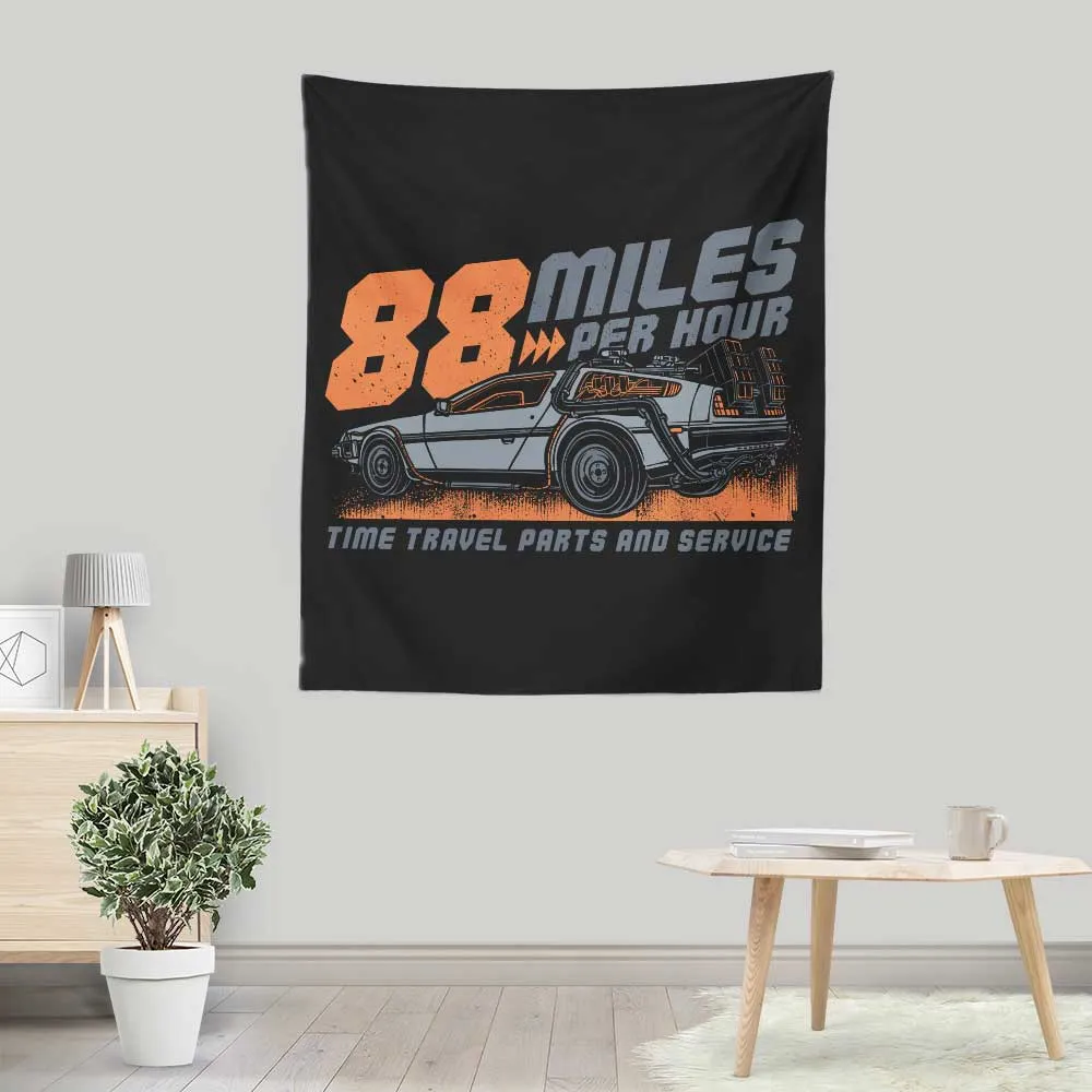 88 MPH - Wall Tapestry