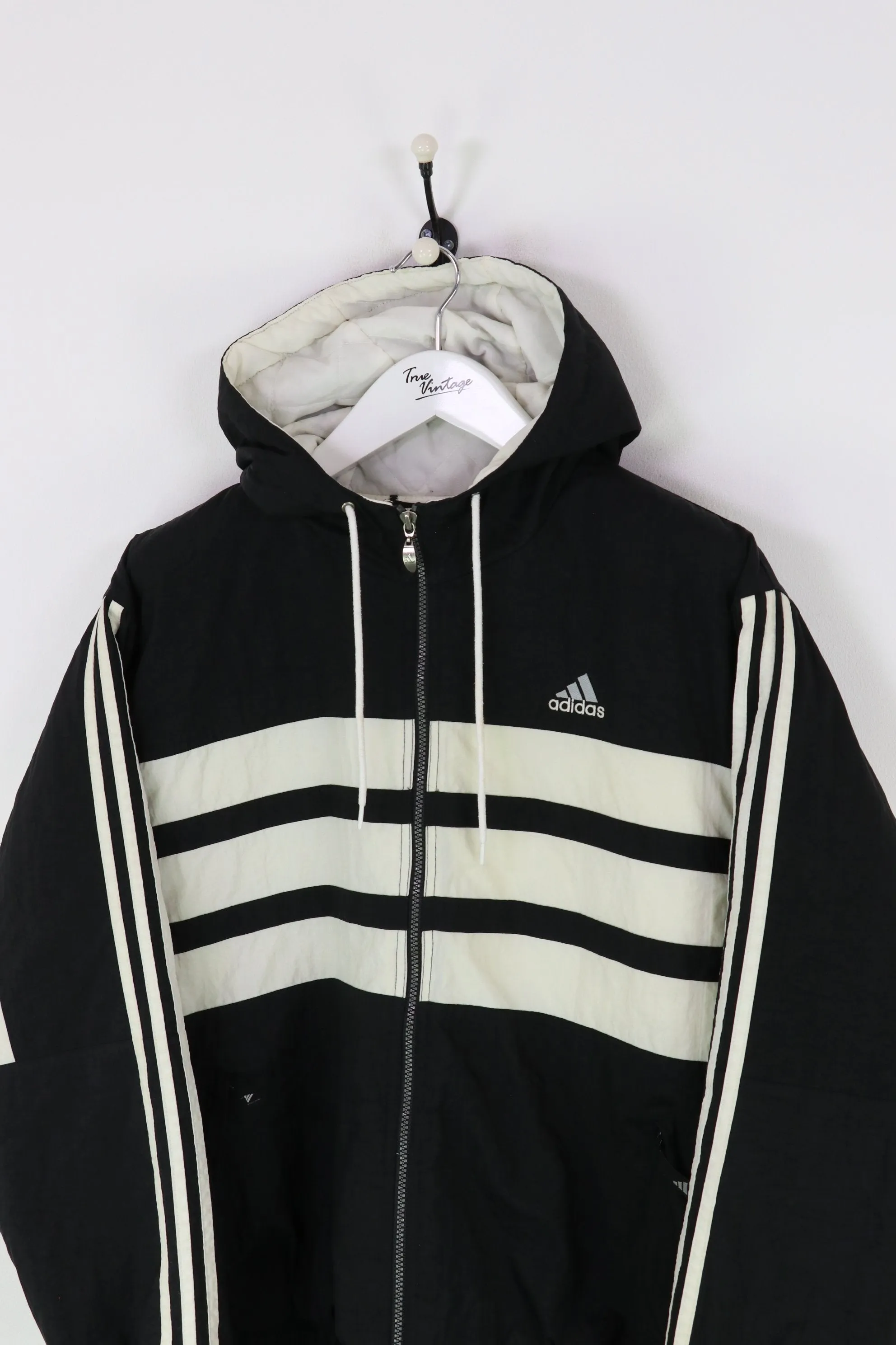 Adidas Coat Black/White Medium