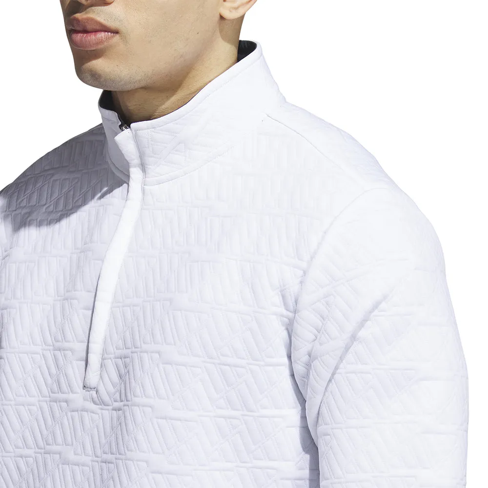 adidas DWR 1/4 Zip Pullover - White