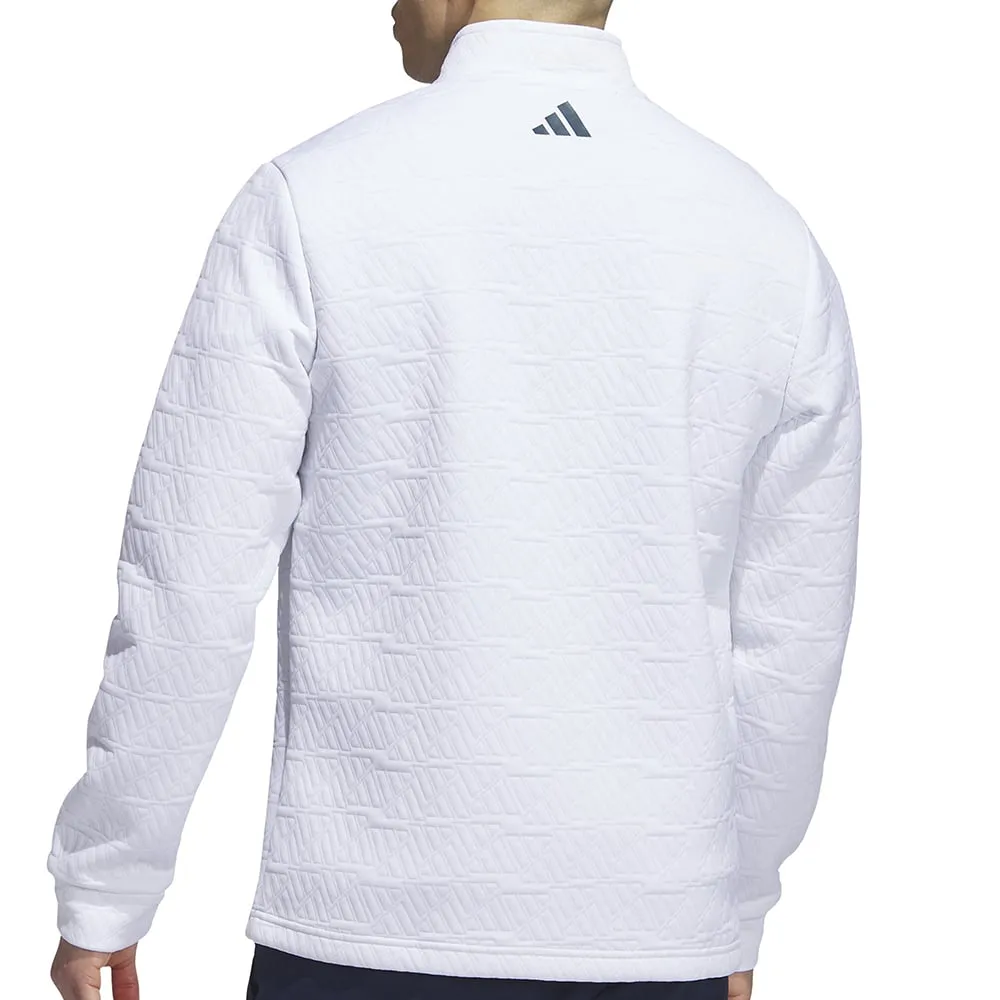 adidas DWR 1/4 Zip Pullover - White