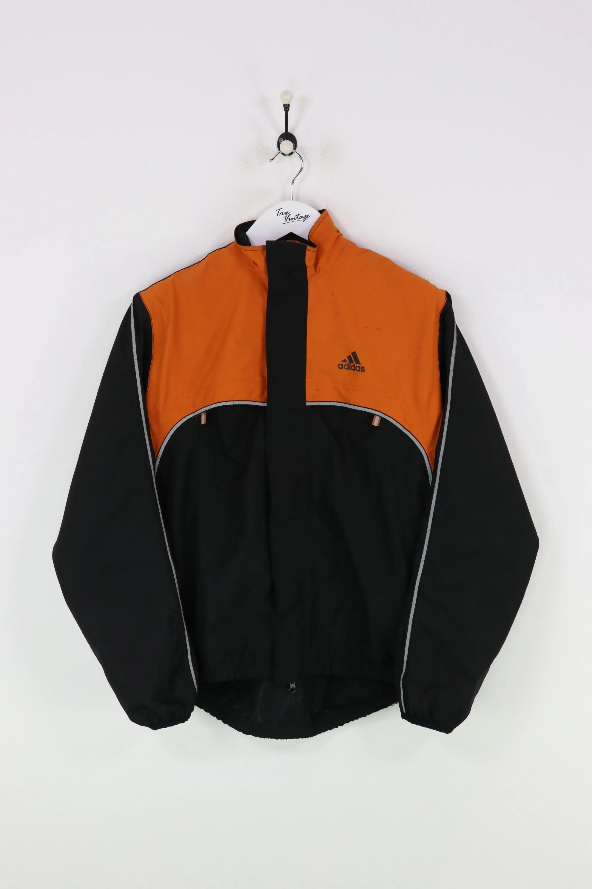 Adidas Jacket Orange/Black Small