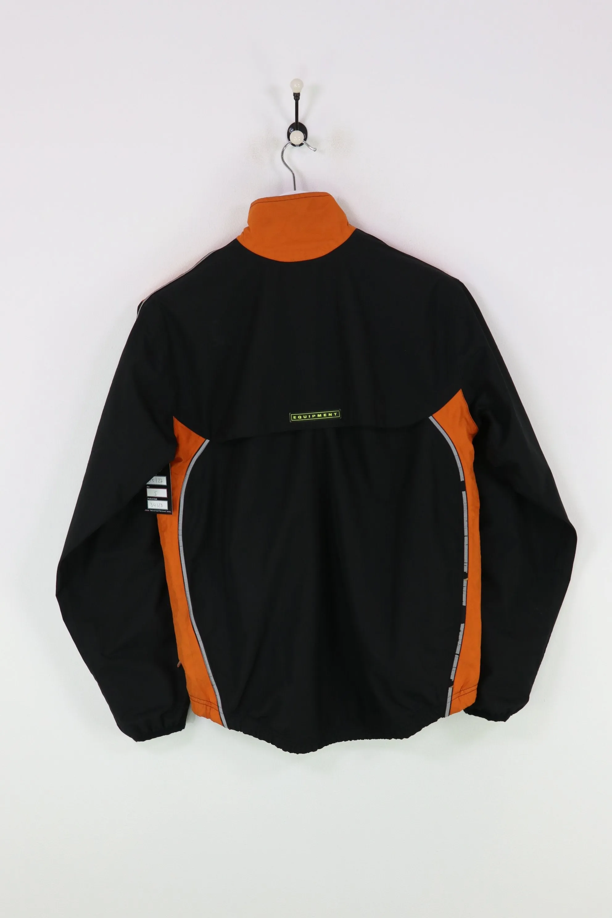 Adidas Jacket Orange/Black Small