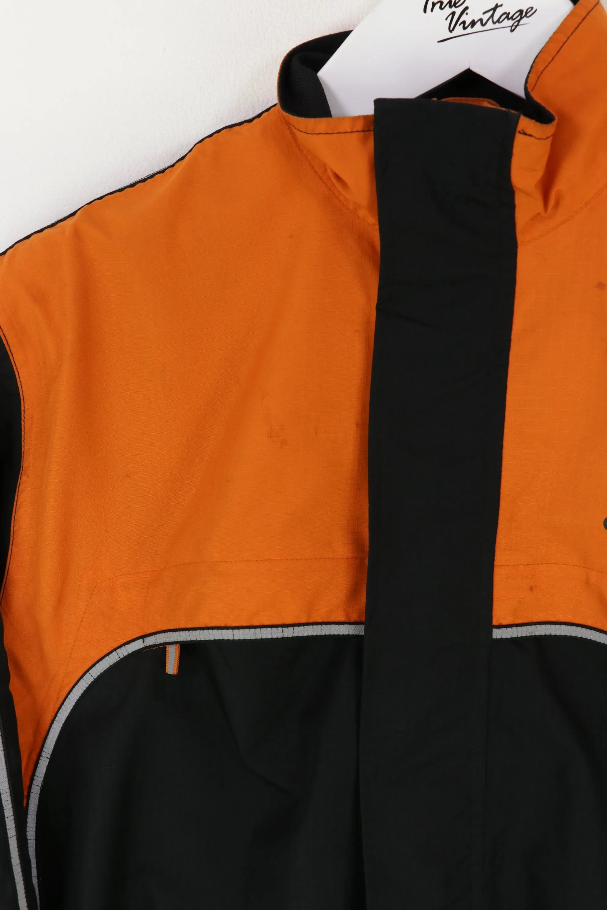 Adidas Jacket Orange/Black Small