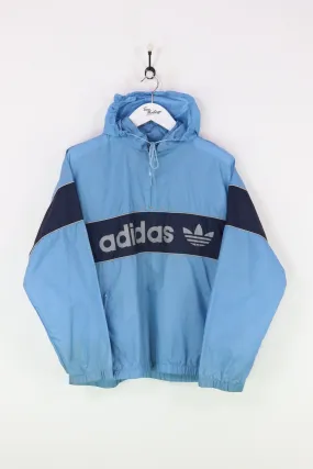 Adidas Rain Jacket Blue Medium