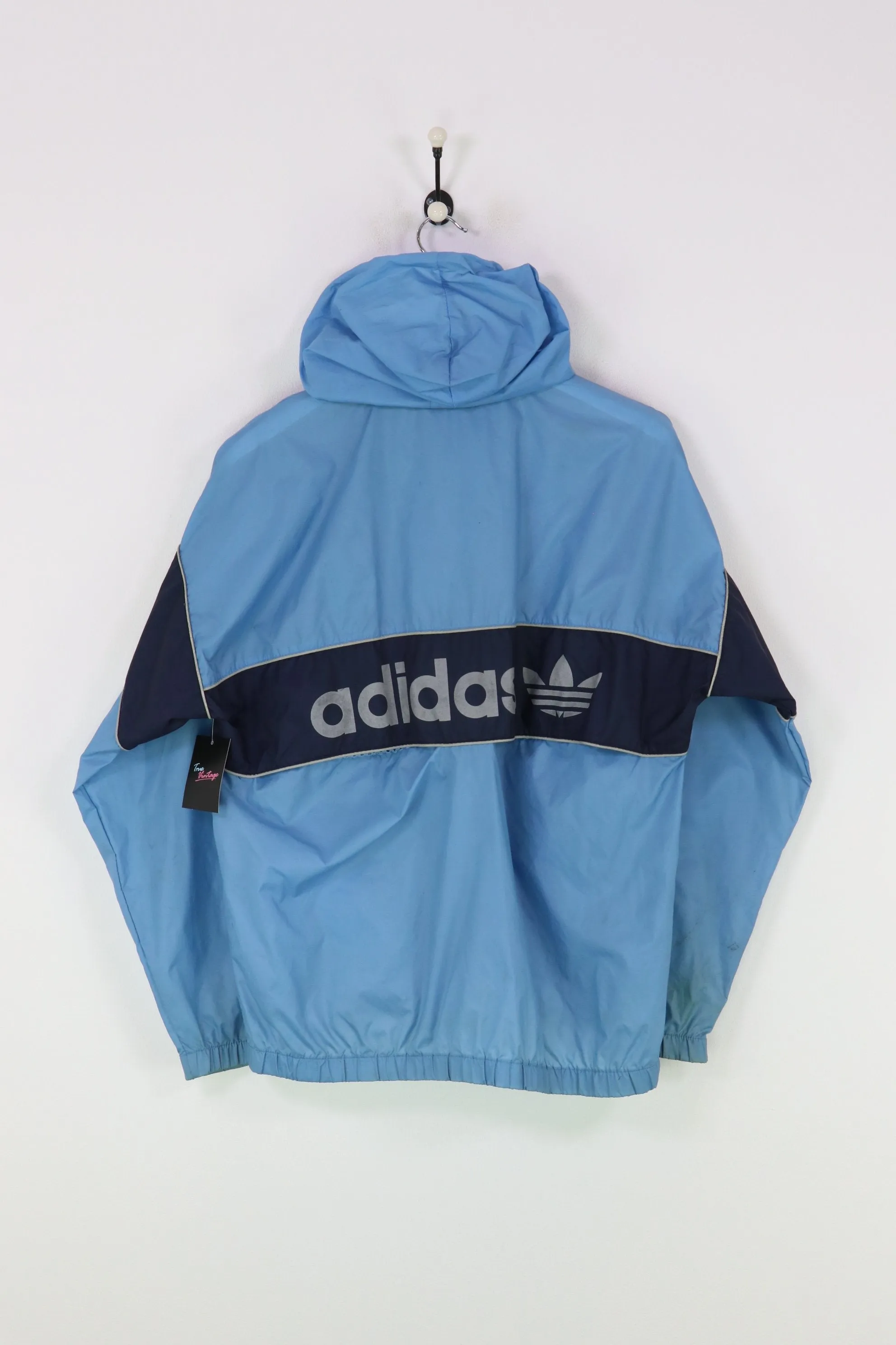 Adidas Rain Jacket Blue Medium