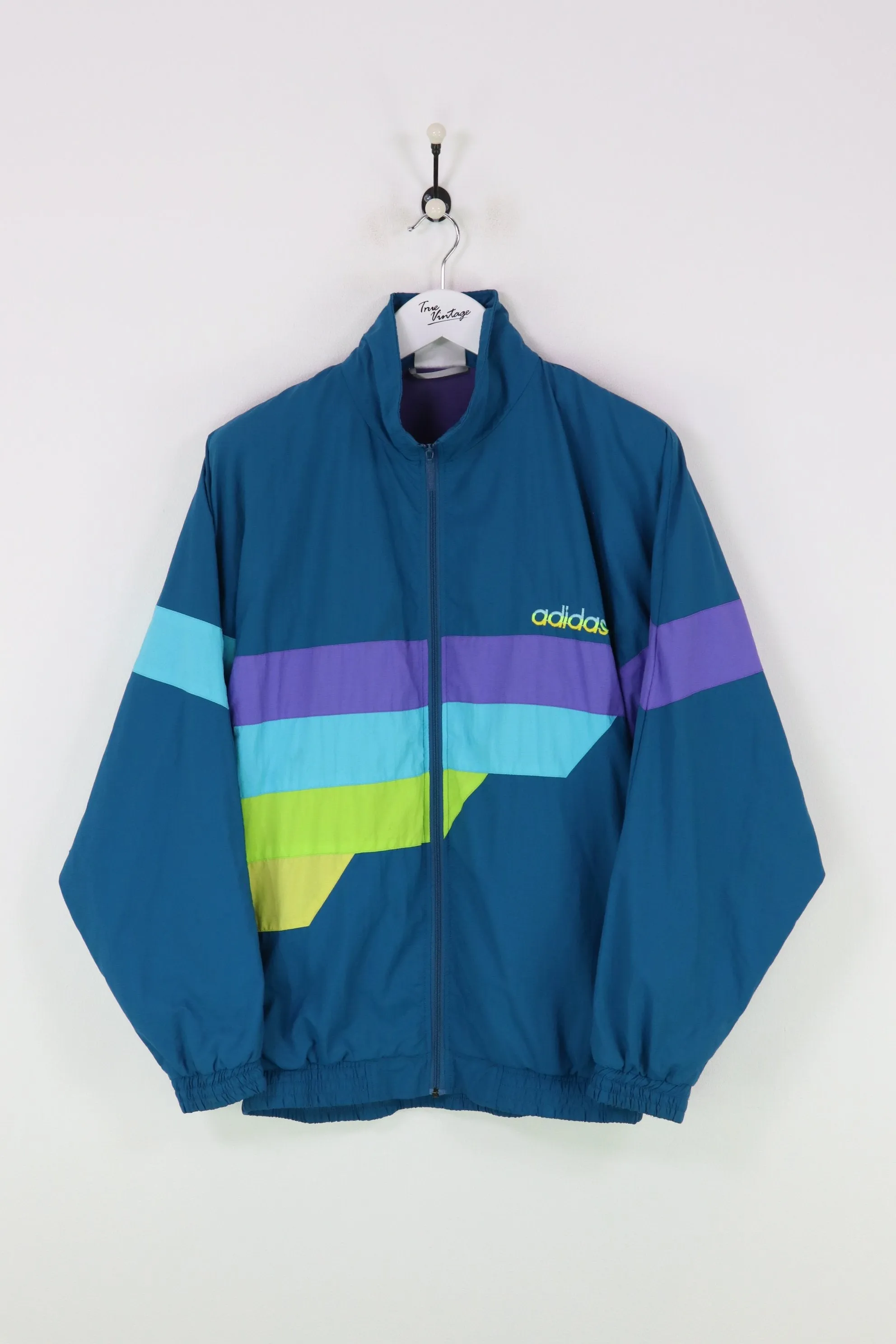 Adidas Shell Suit Jacket Blue/Purple XL