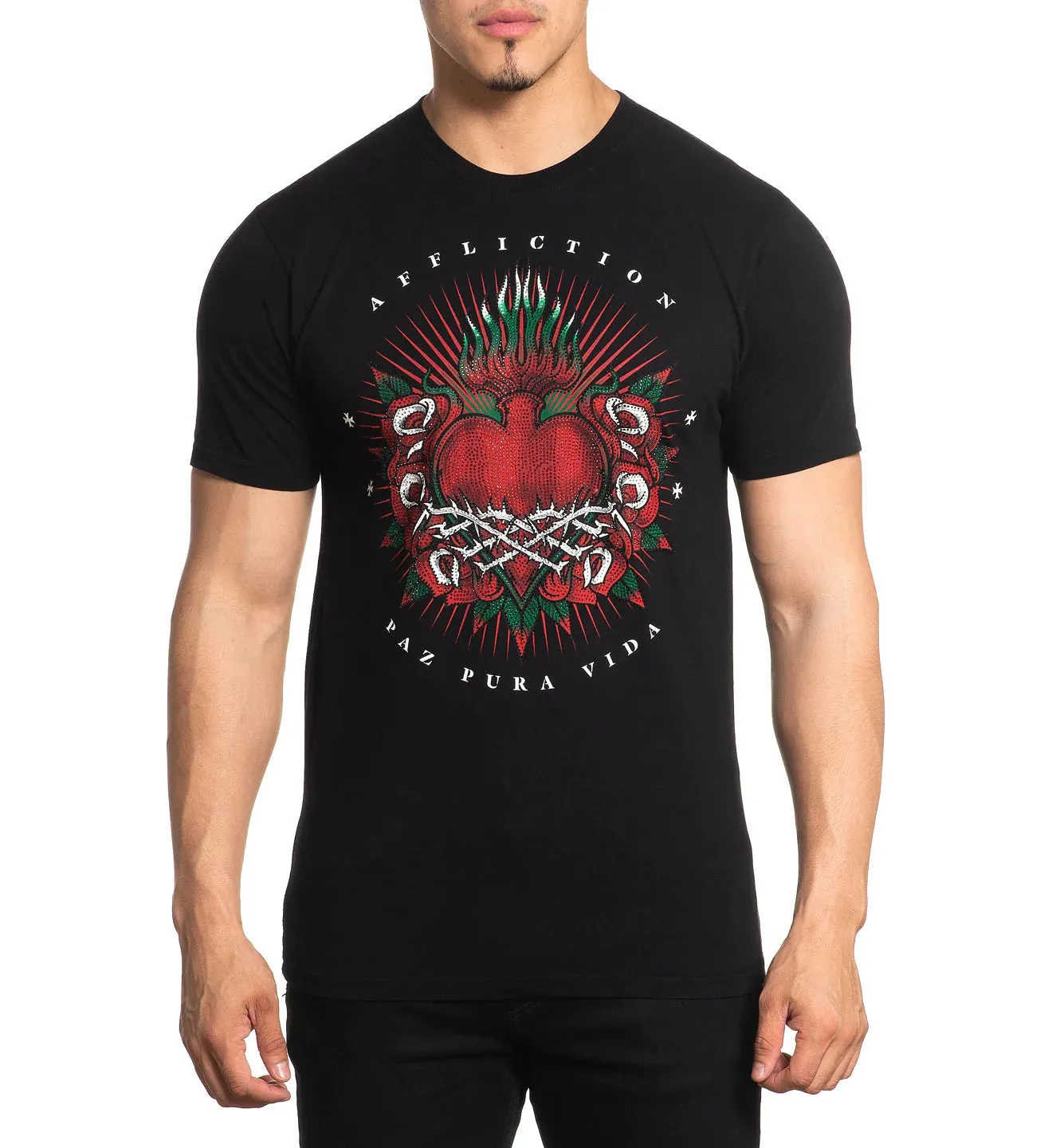 Affliction Eternal Kingdom T-Shirt Black