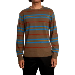 ALEX STRIPE CREW SWEATER