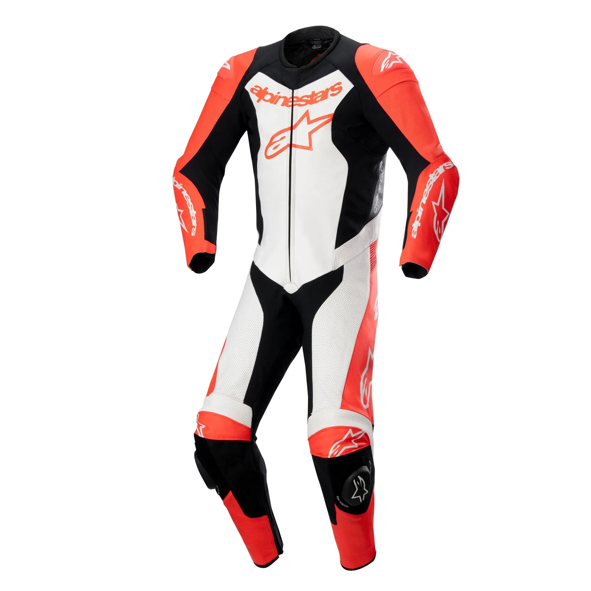 Alpinestars Gp Force Lurv 1 Pc Leather Suit Red/Fluo/White/Black