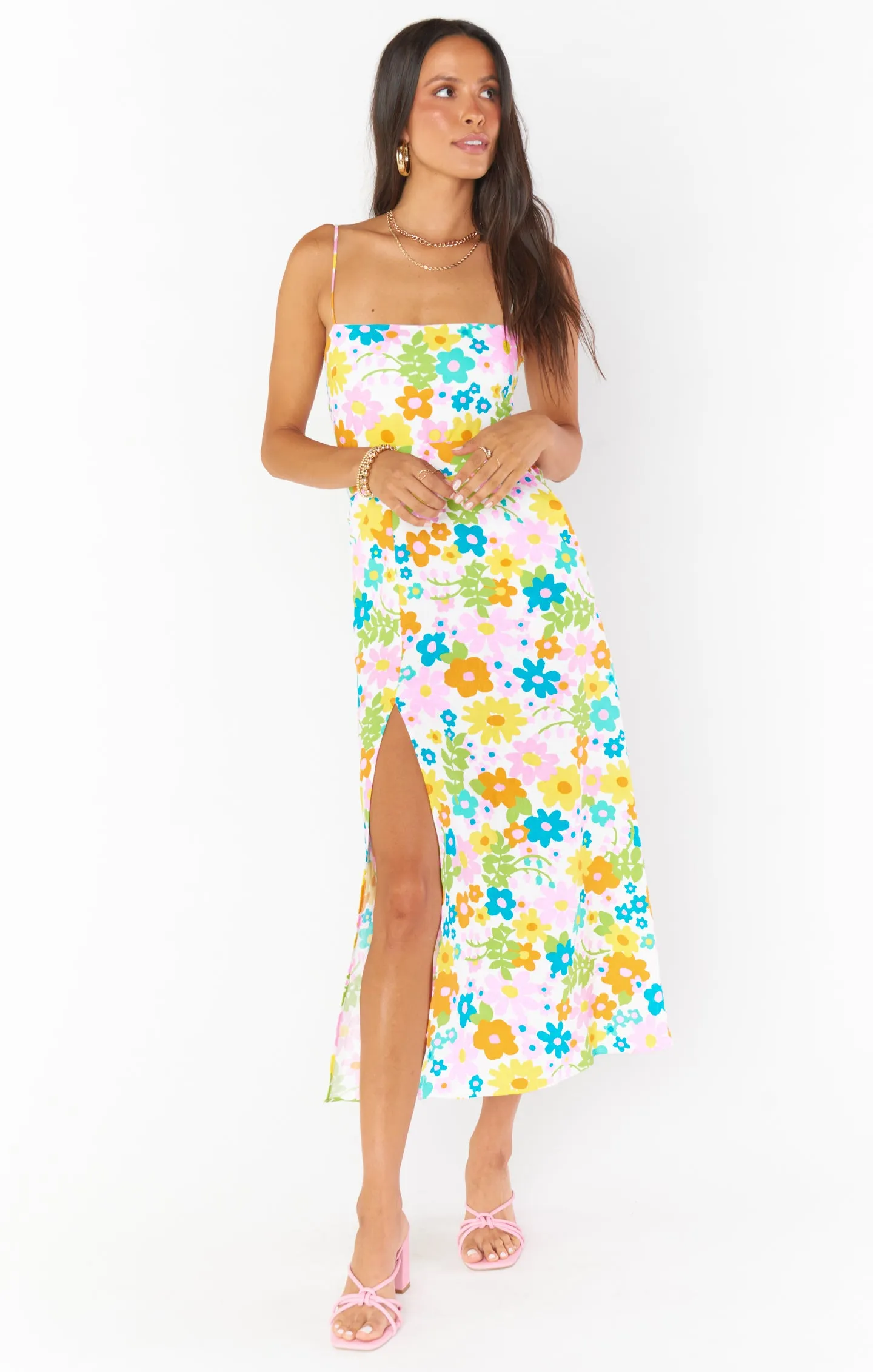 Amalfi Coast Midi Dress