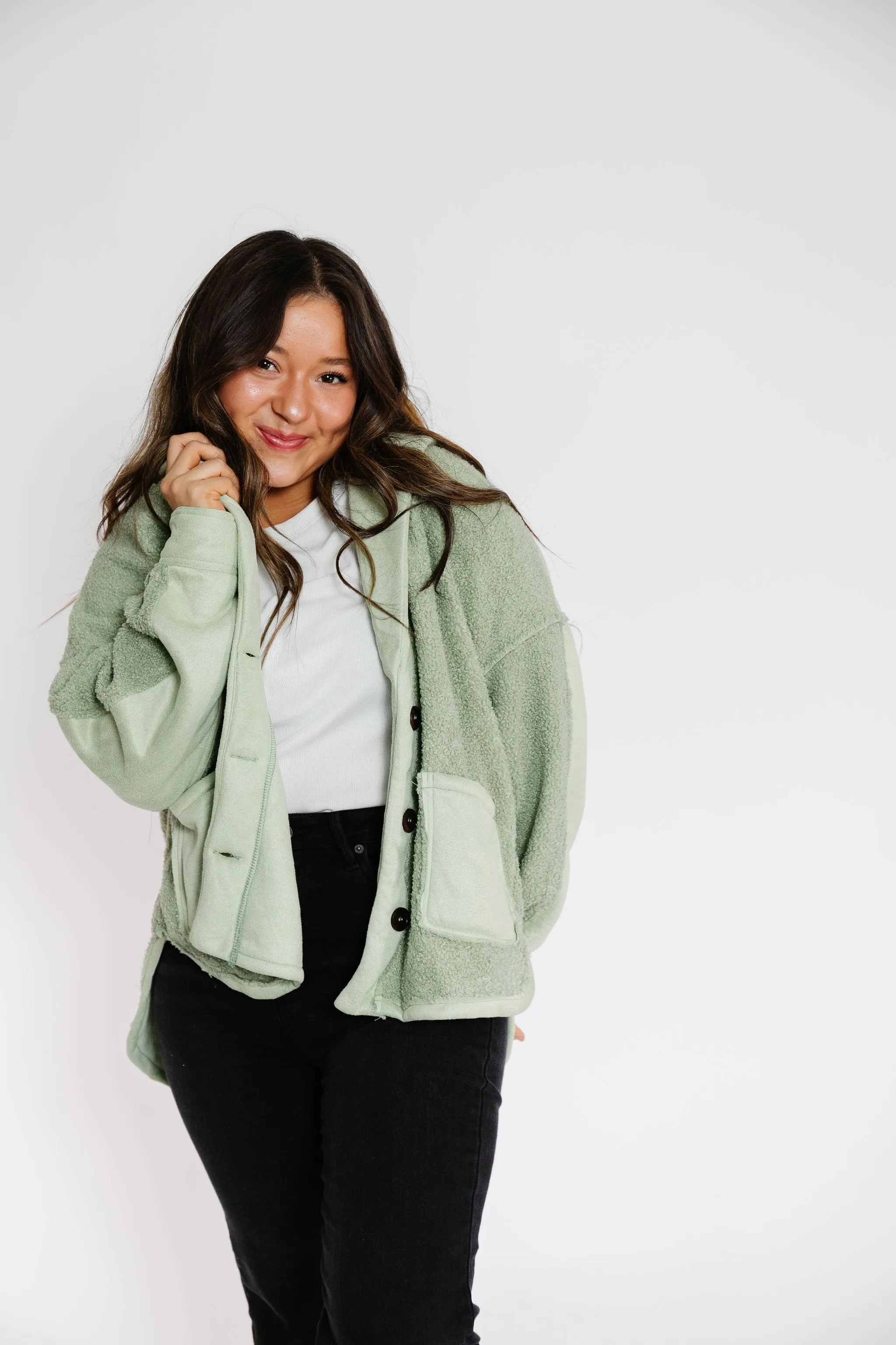 Ashe Jacket in Light Green