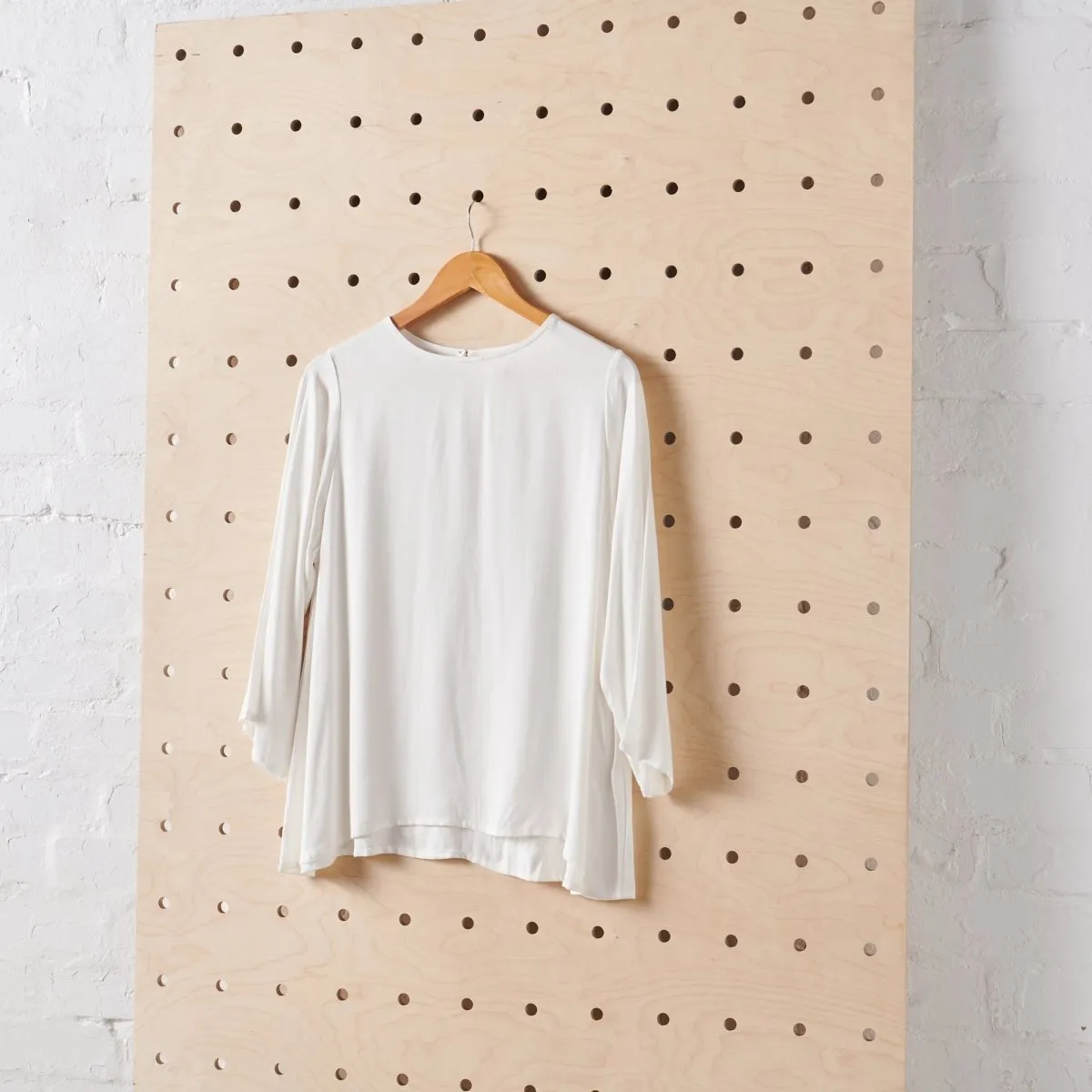 Bamboo Long Sleeve T-Shirt - White