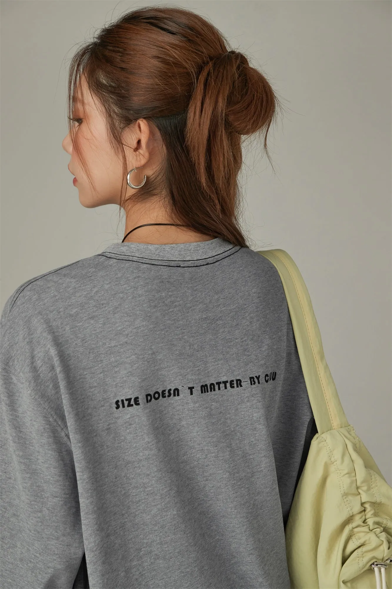 Basic Boxy Long Sleeve T-Shirt