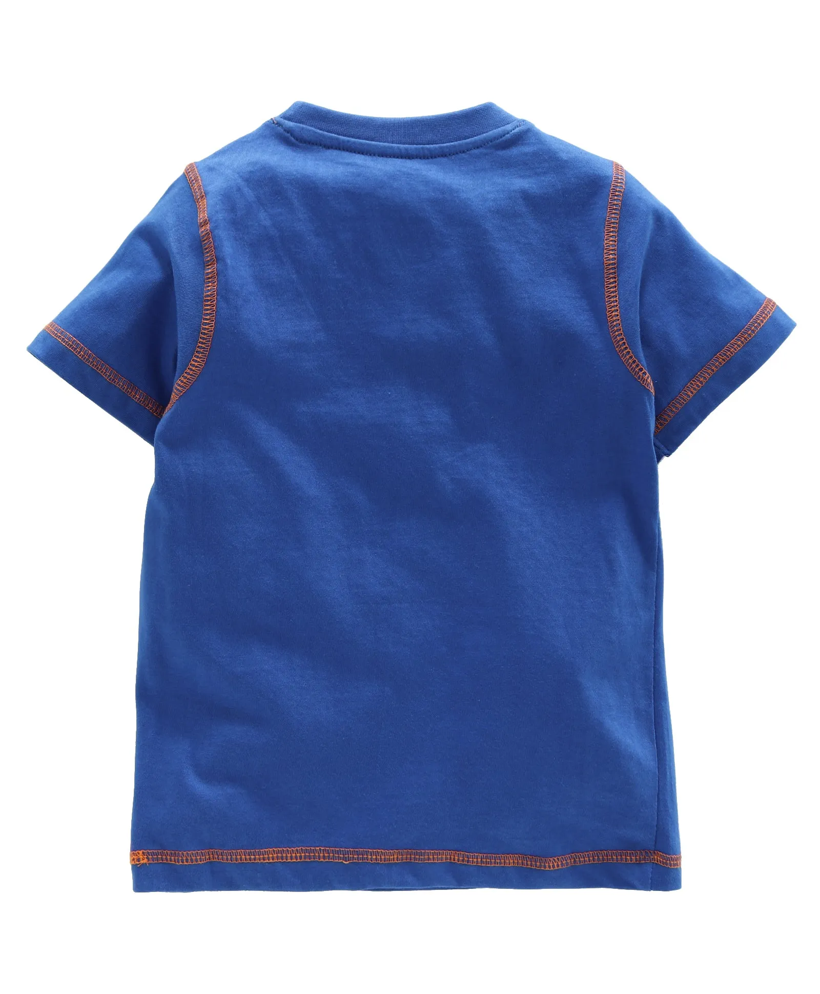 Boys Cotton T-shirt with Print and Knee length Shorts Set