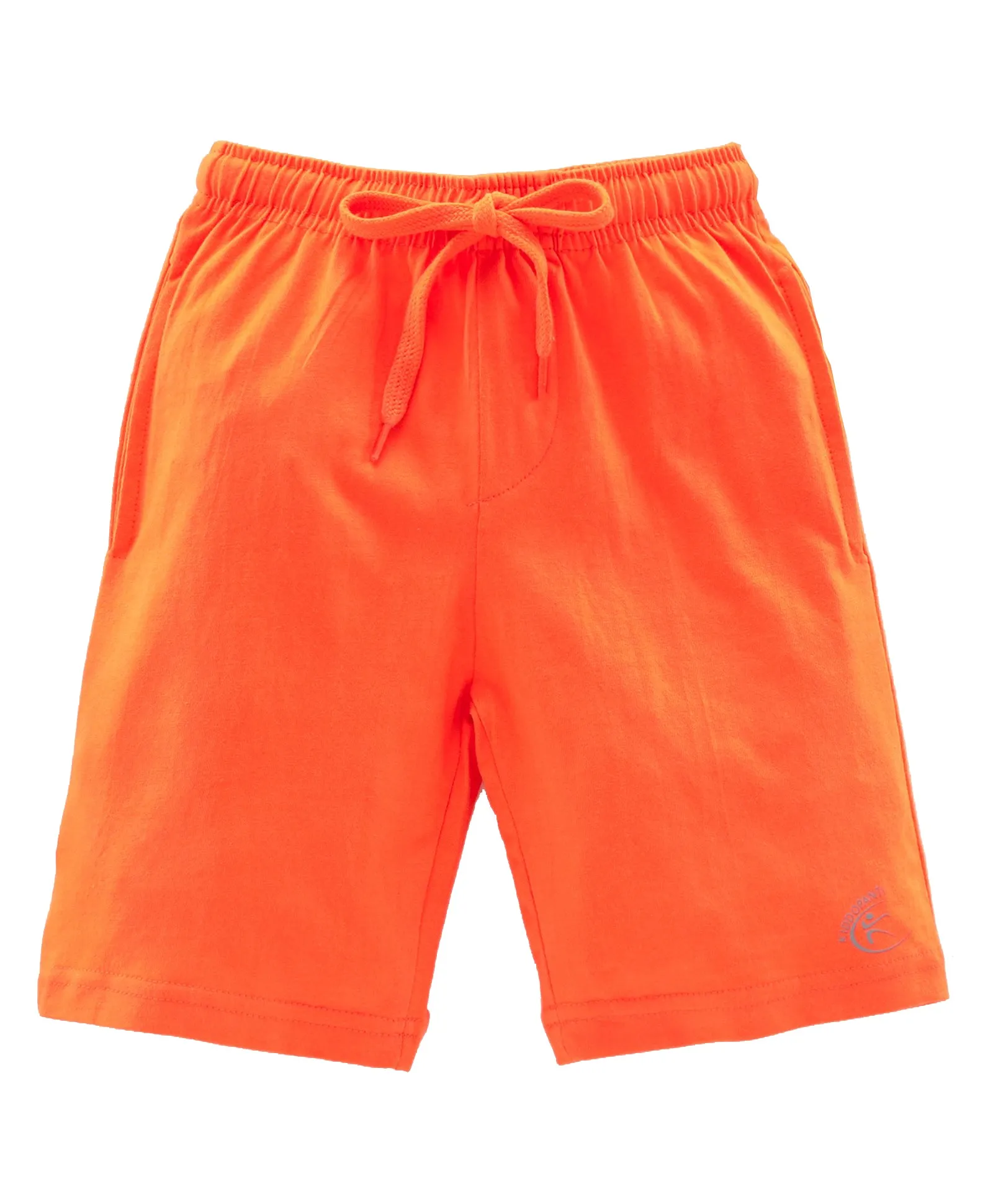 Boys Cotton T-shirt with Print and Knee length Shorts Set