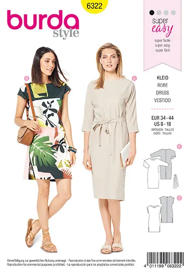 Burda Dresses 6322