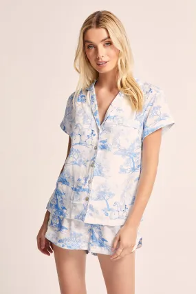 Camille Tencel™ Pyjama Set - Blue