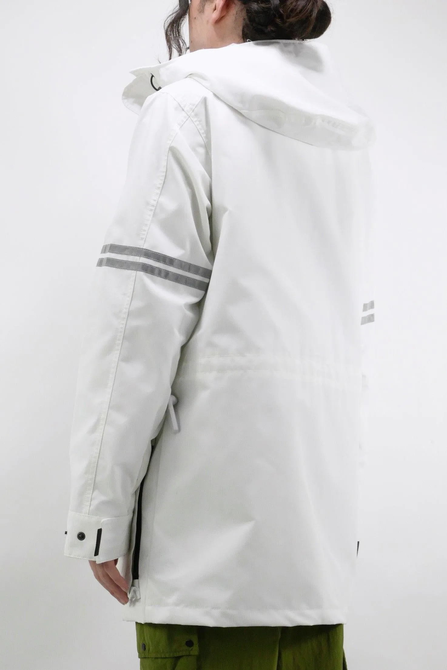 Canada Goose Mens Wind Jacket Science Research - North Star White