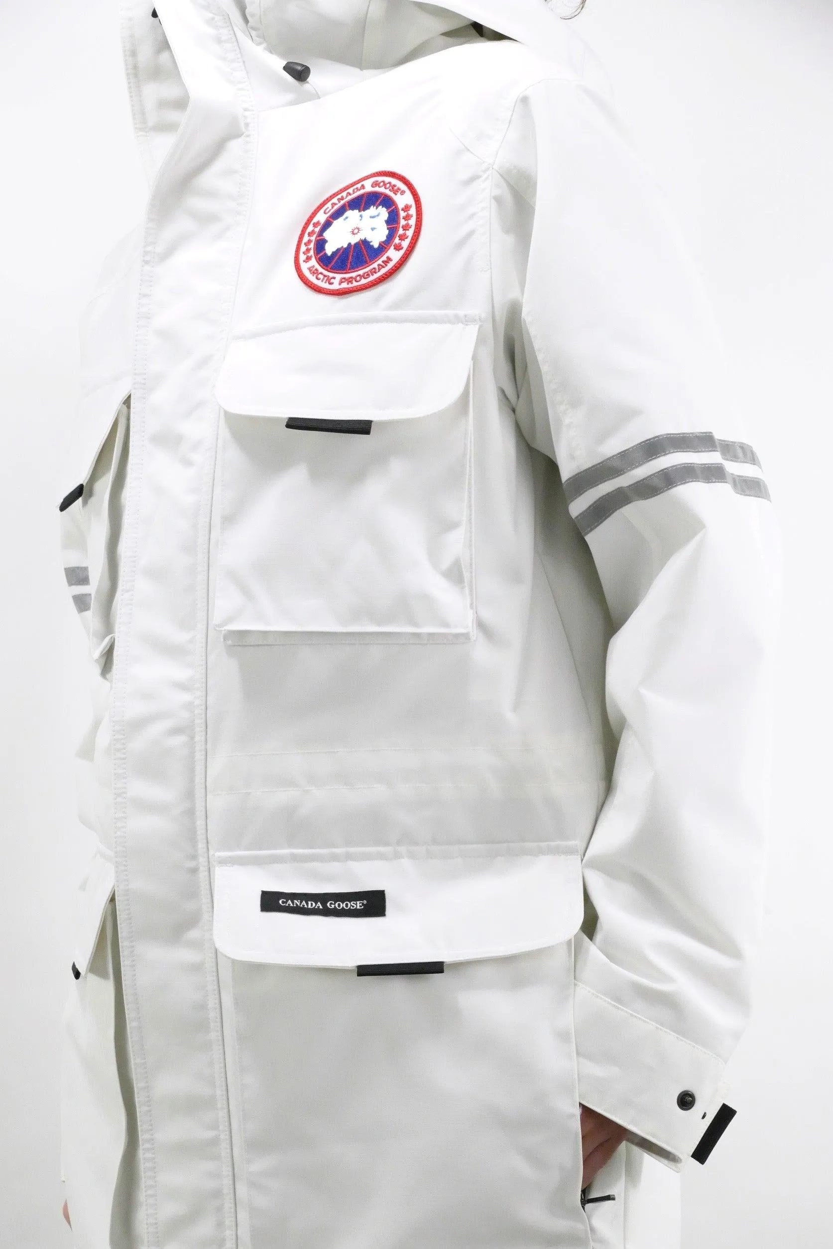 Canada Goose Mens Wind Jacket Science Research - North Star White