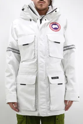 Canada Goose Mens Wind Jacket Science Research - North Star White