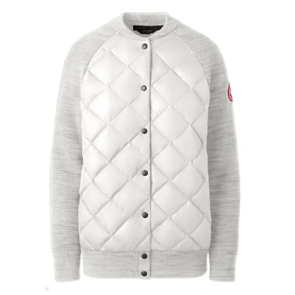 Canada Goose Women's Hybridge Quilted Knit Bomber