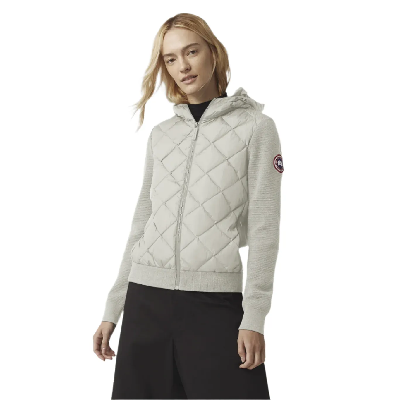 Canada Goose Women's Hybridge Quilted Knit Hoody