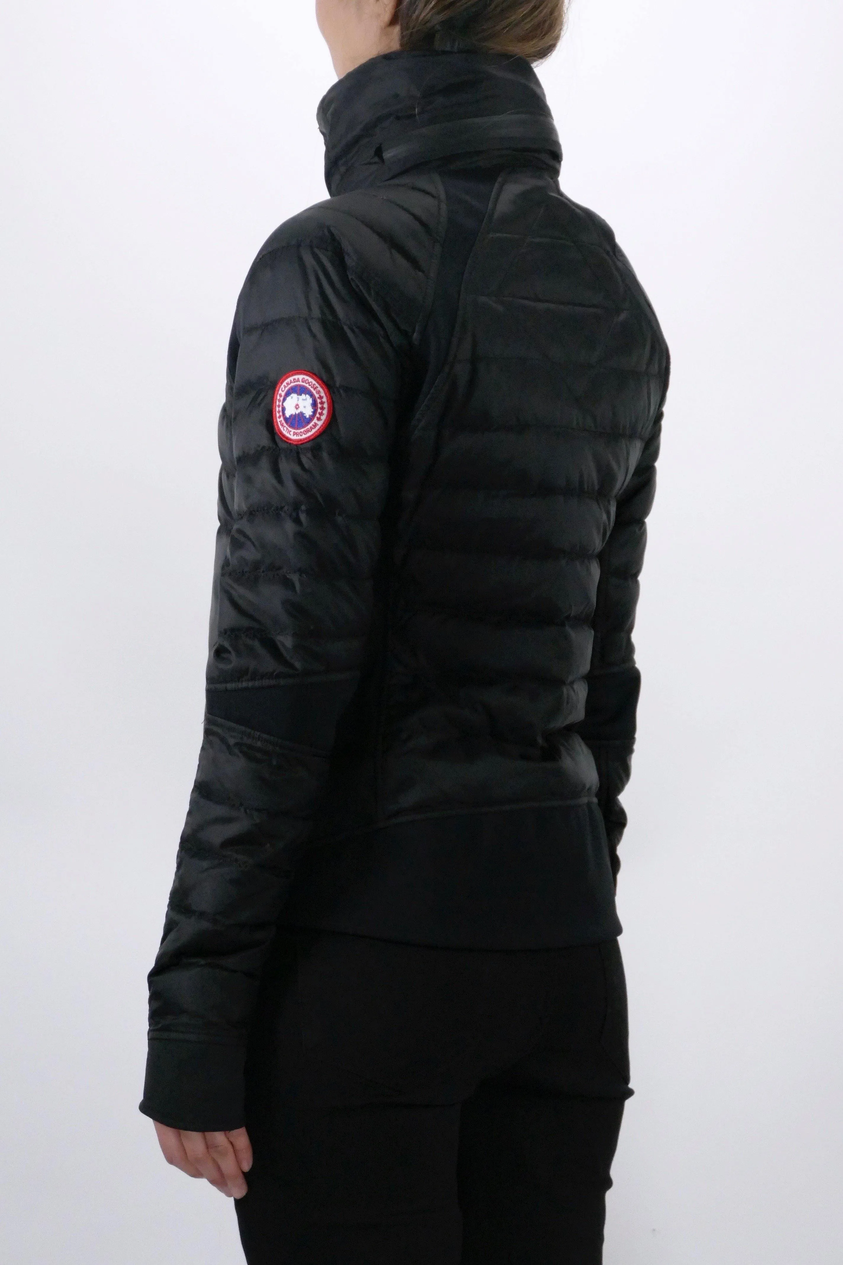 Canada Goose Womens Lite Jacket Hybridge Perren - Black