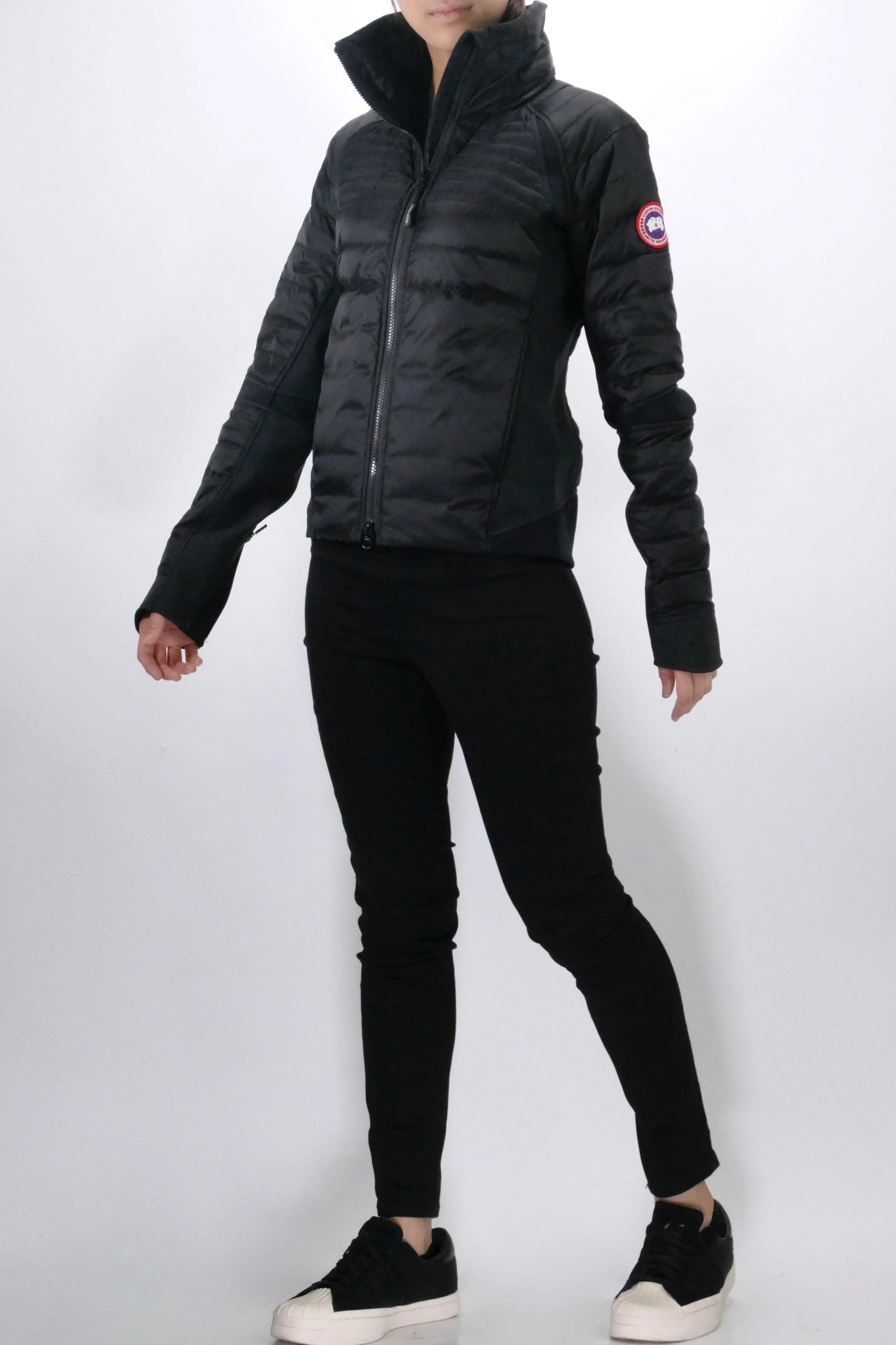 Canada Goose Womens Lite Jacket Hybridge Perren - Black