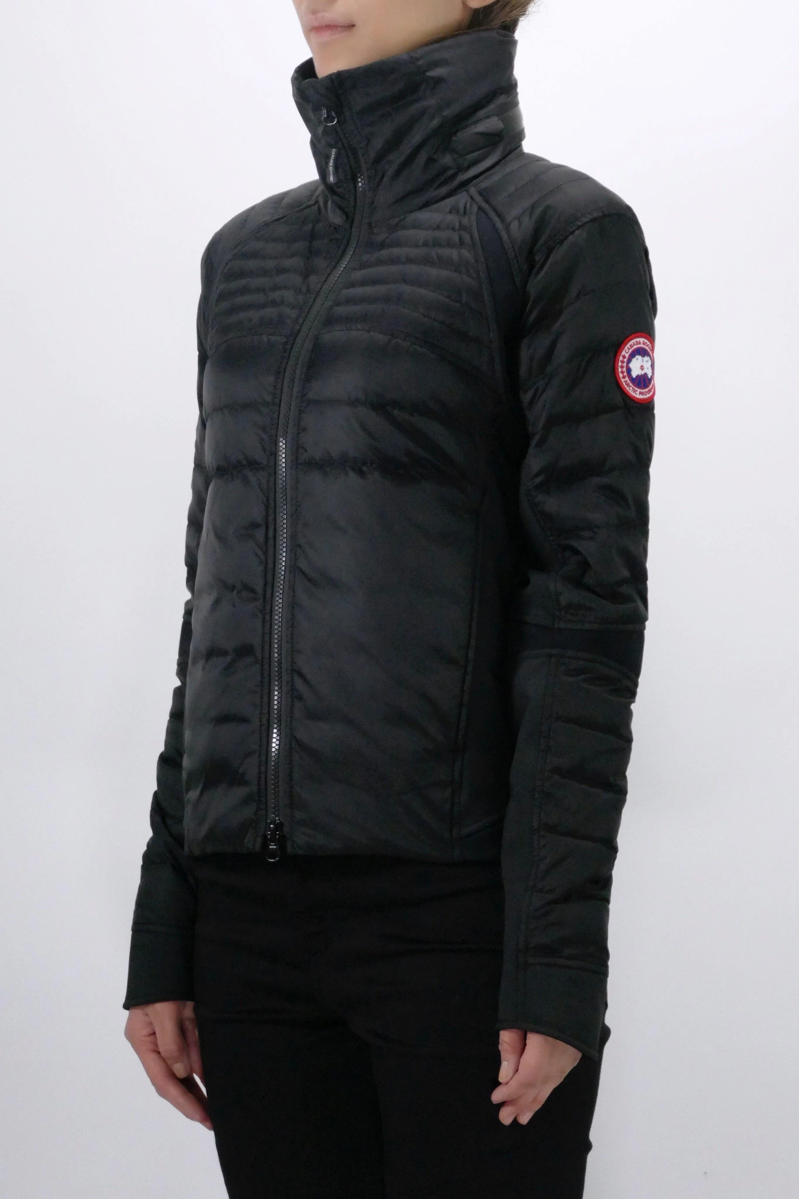 Canada Goose Womens Lite Jacket Hybridge Perren - Black