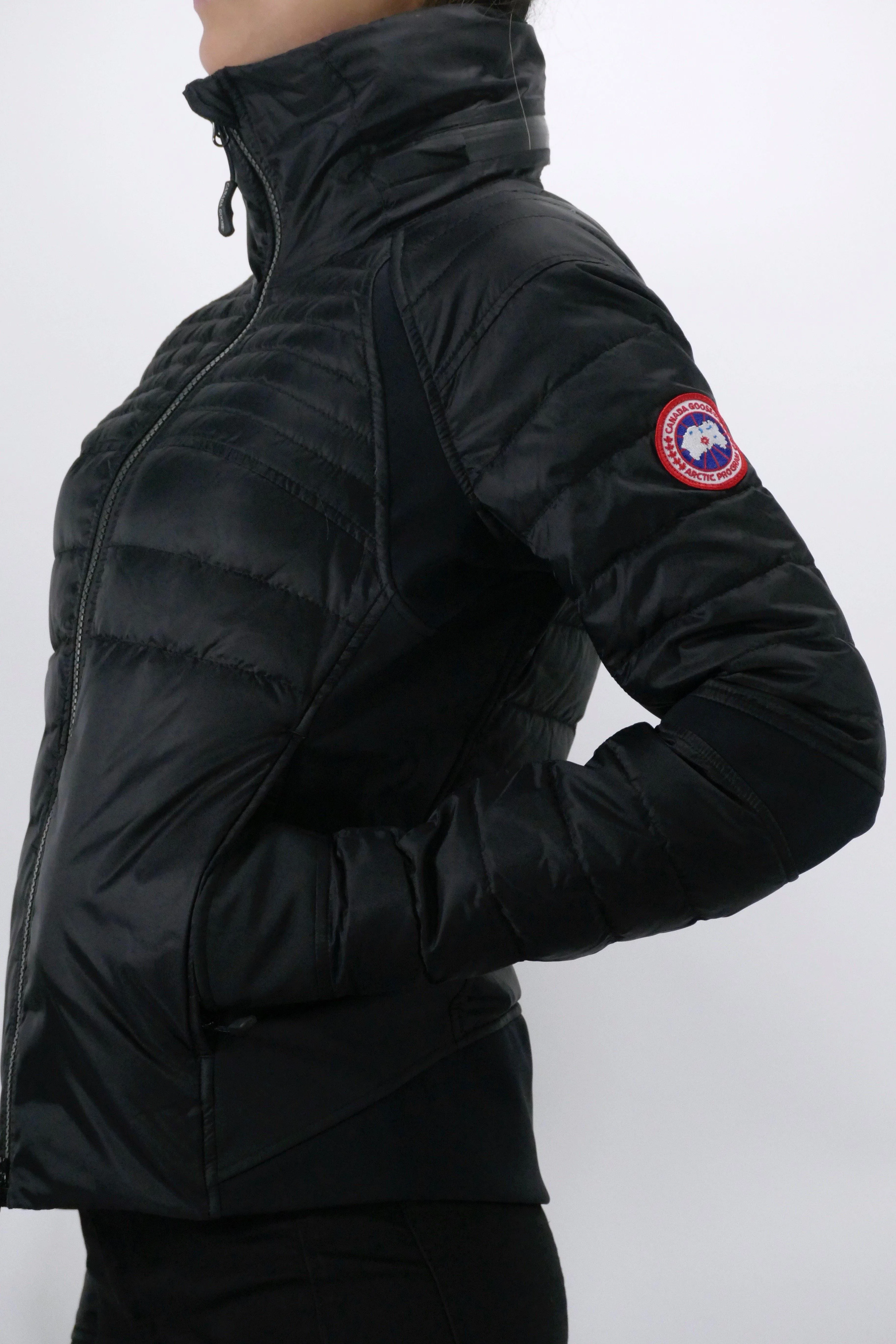 Canada Goose Womens Lite Jacket Hybridge Perren - Black