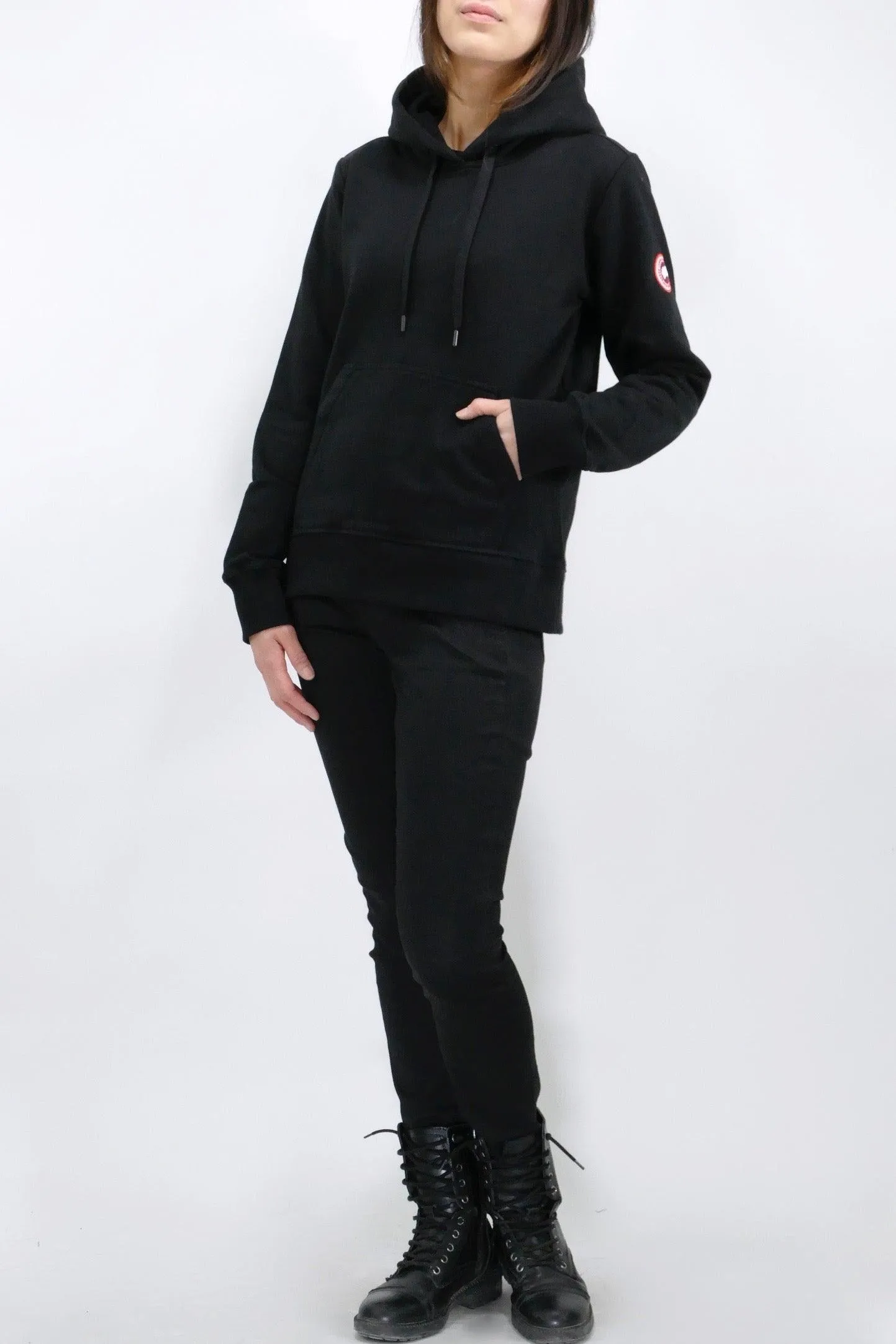 Canada Goose Womens Muskoka Hoody - Black