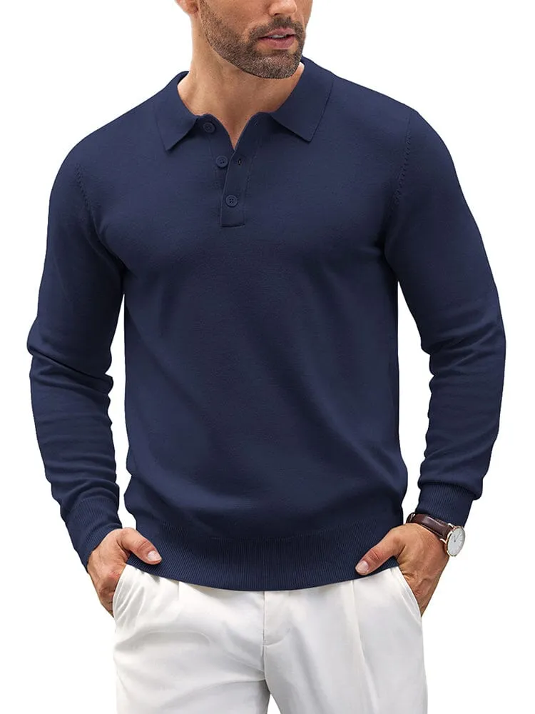 Casual Knit Polo Shirts (US Only)