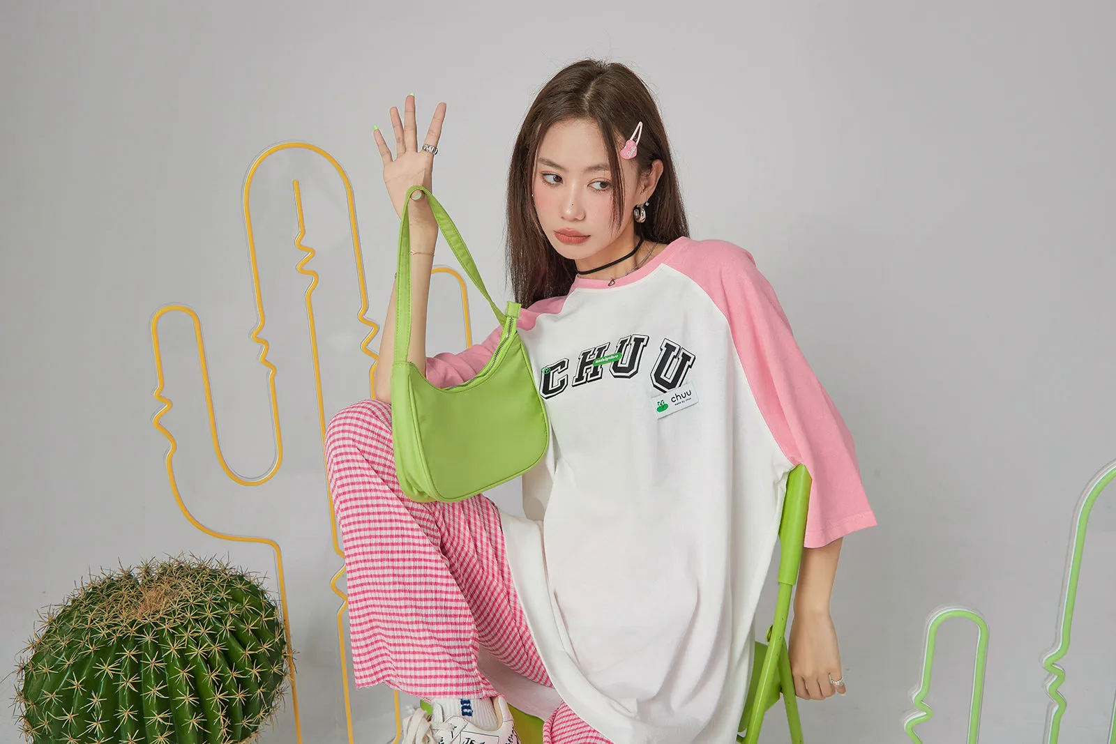 Chuu College Oversized T-Shirt