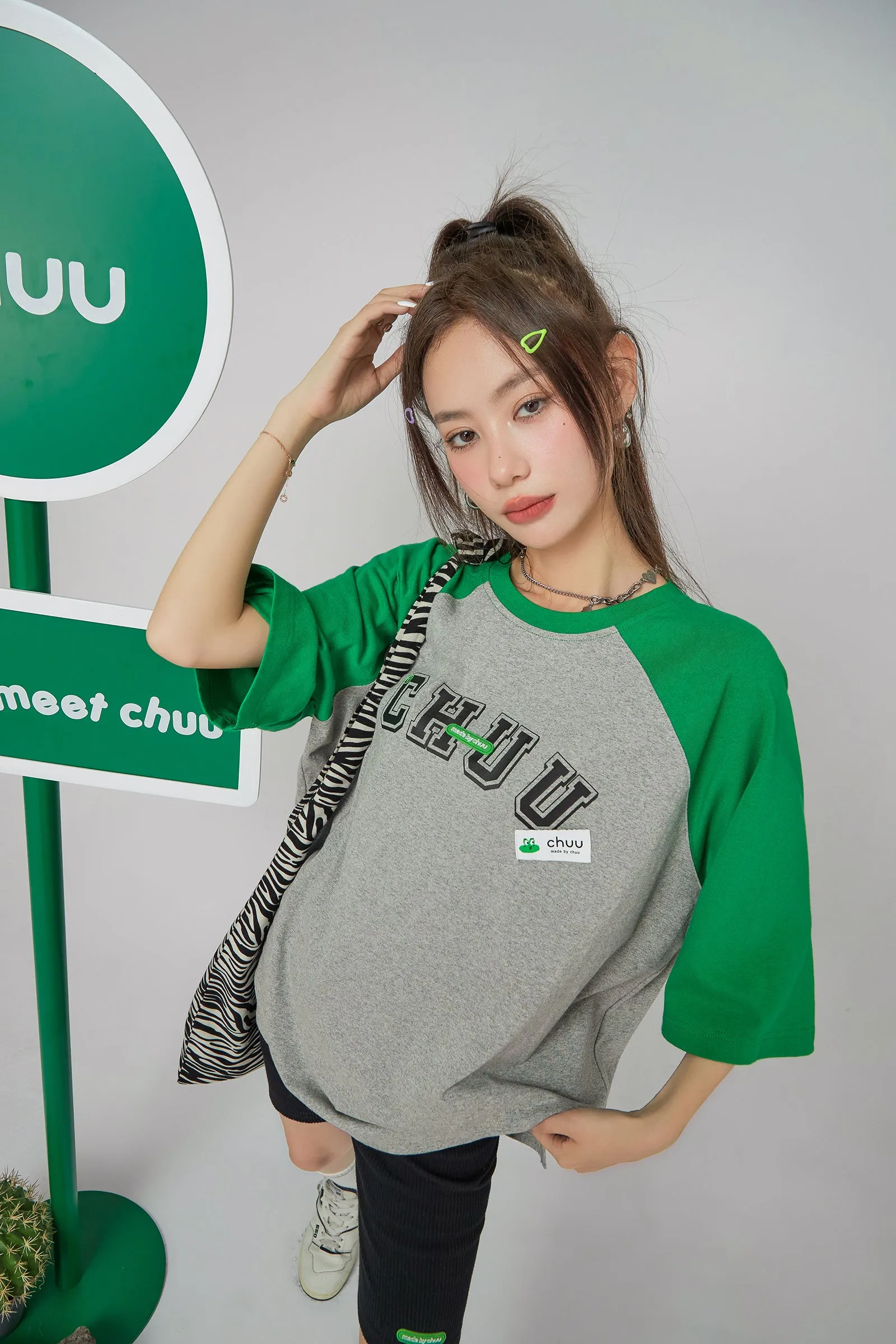 Chuu College Oversized T-Shirt