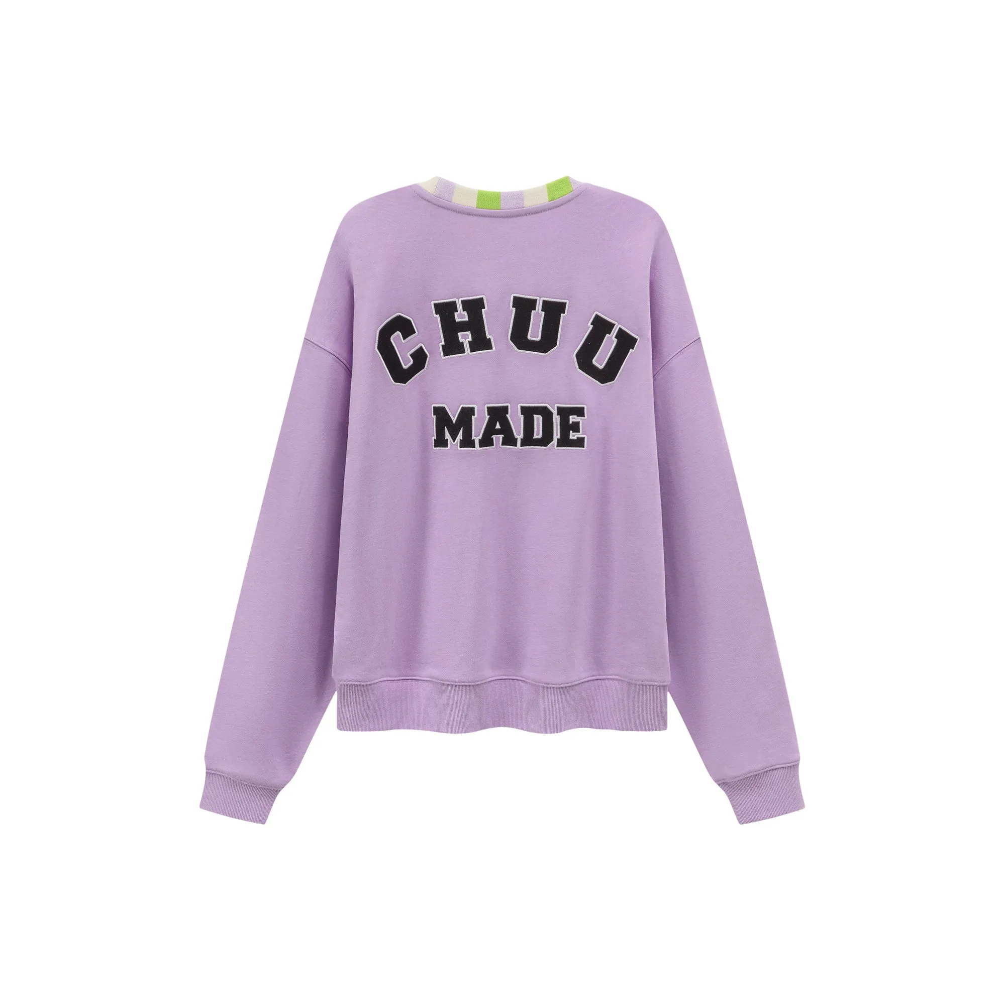 Chuu Heart Printing Sweater