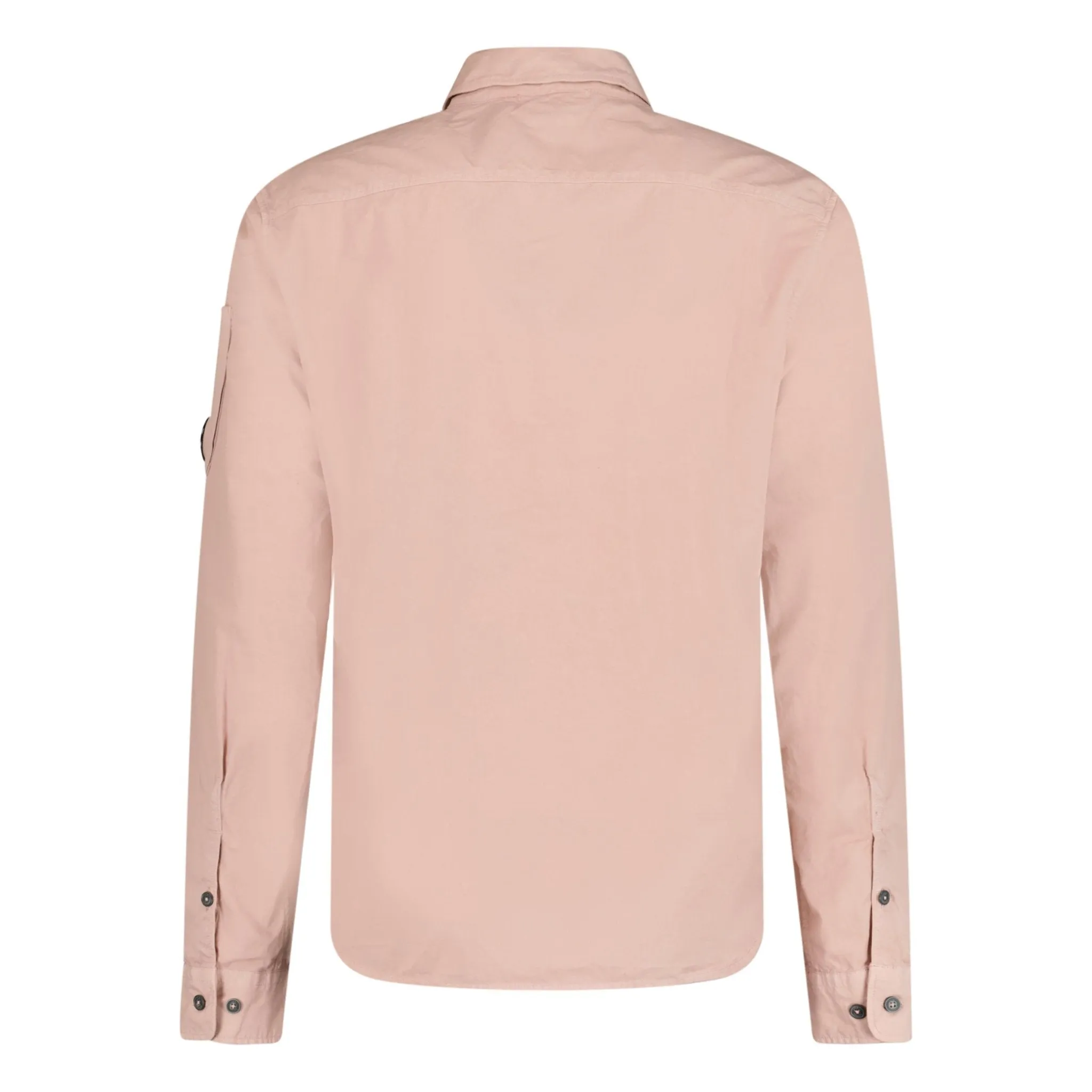 CP COMPANY LENS OVERSHIRT ROSE