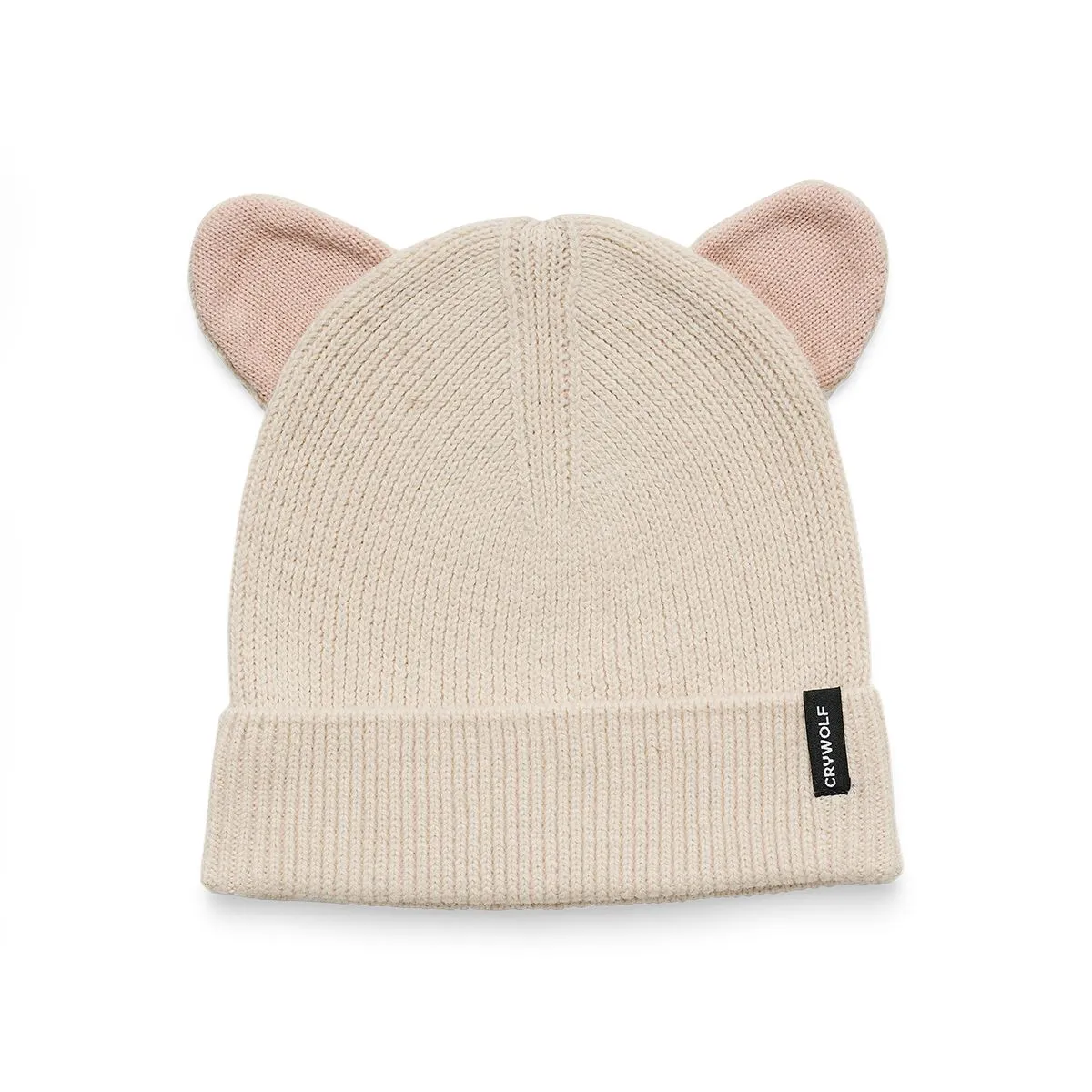 Crywolf Wolf Ears Beanie - Off White