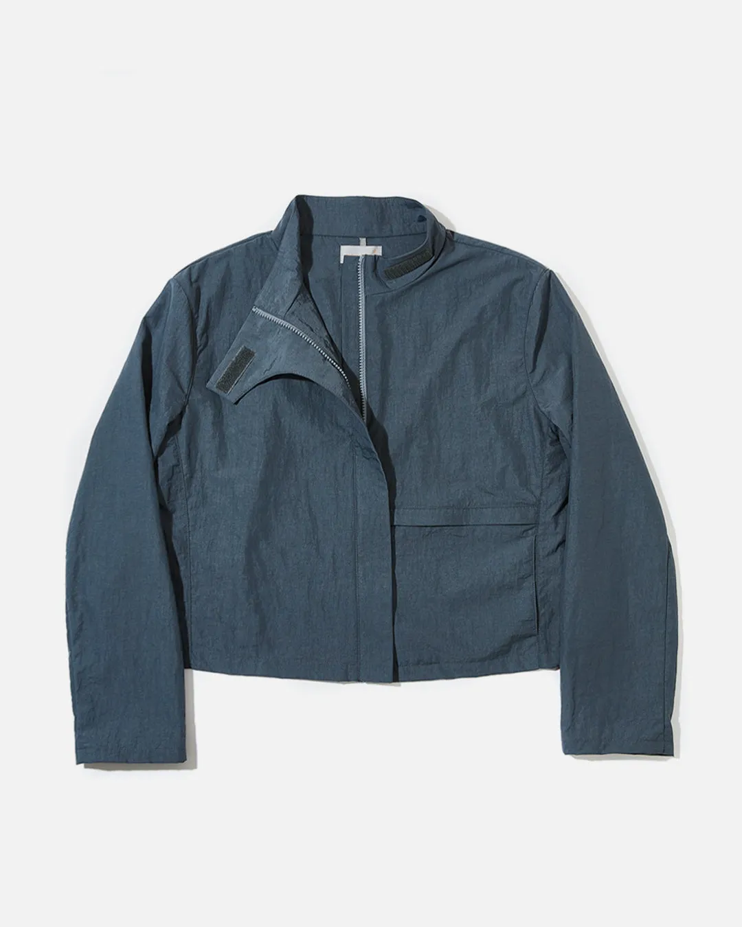 Curve Closure Jacket - Slate Grey