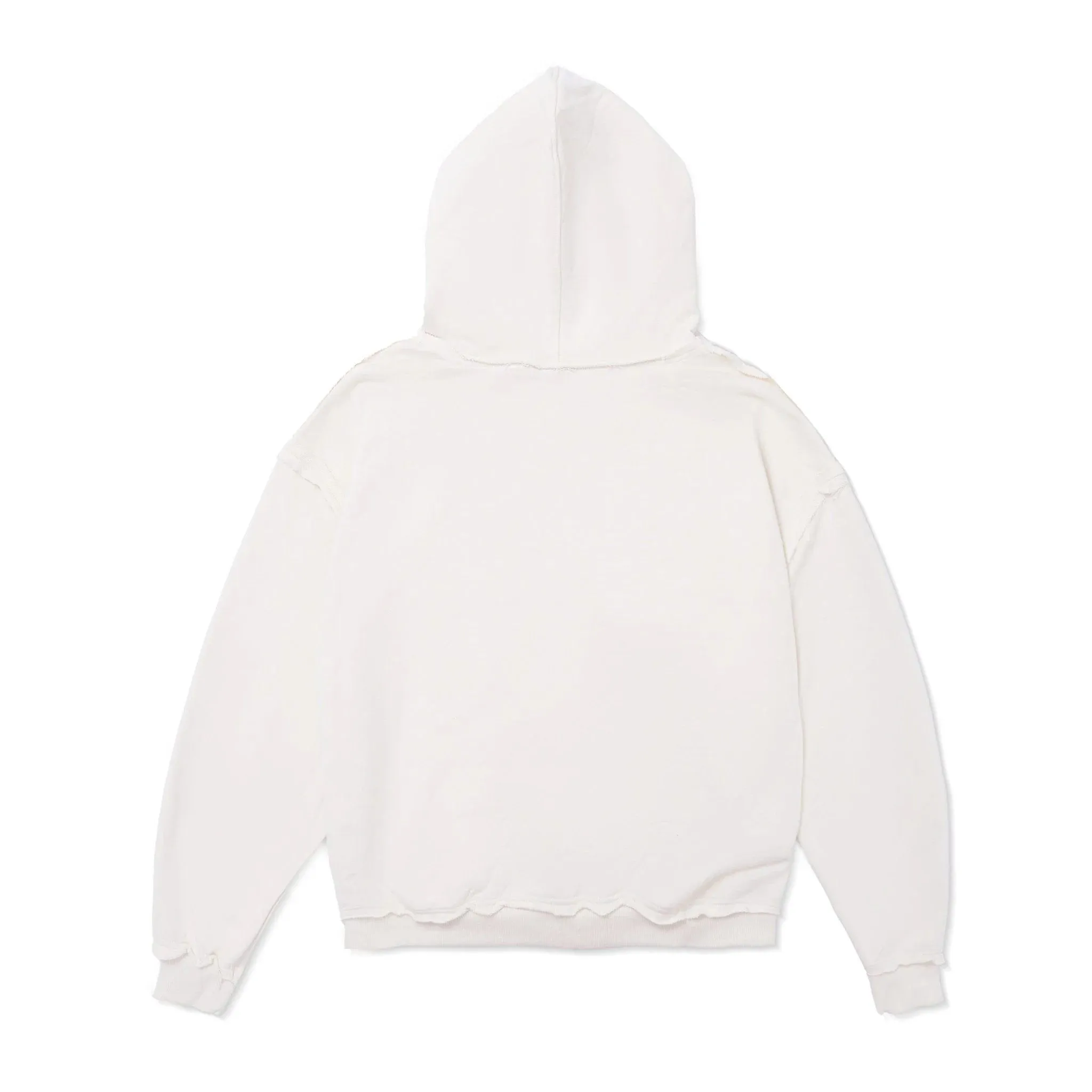 EIGHT ZIP HOODIE - CREAM