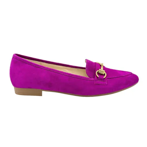 GABOR VELOUR LOAFER 31.302.10 ORCHID