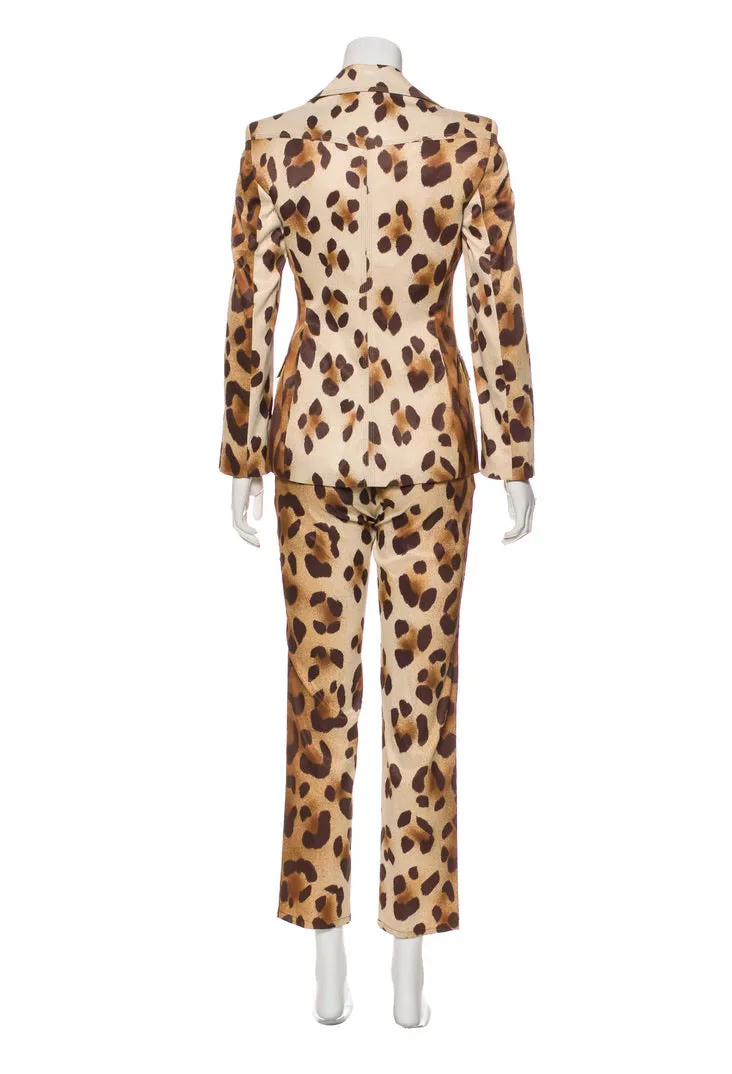 GIANNI VERSACE Leopard Suit