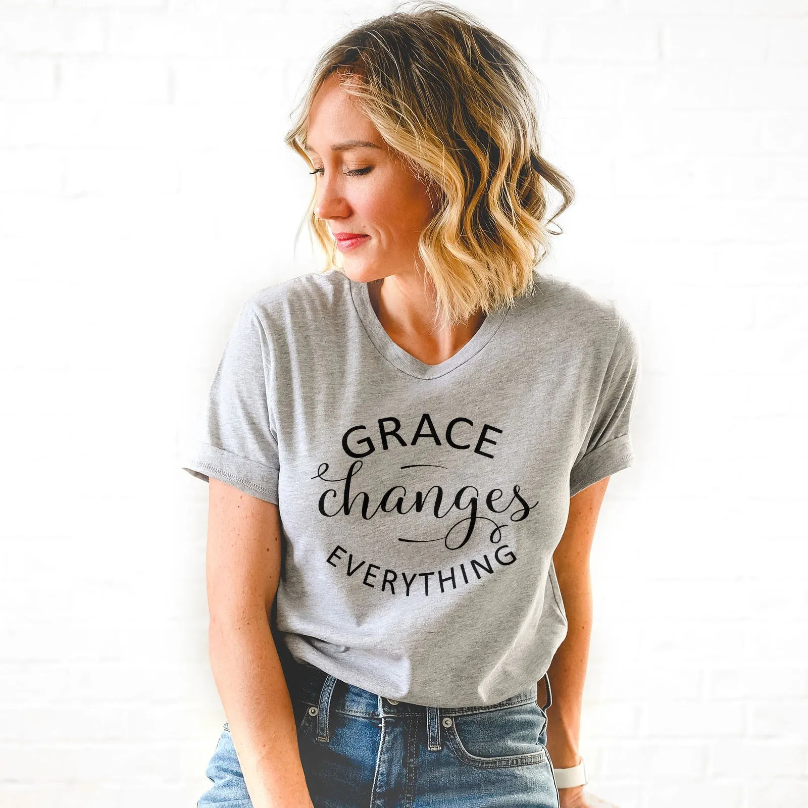 Grace Changes Everything - Round Tee