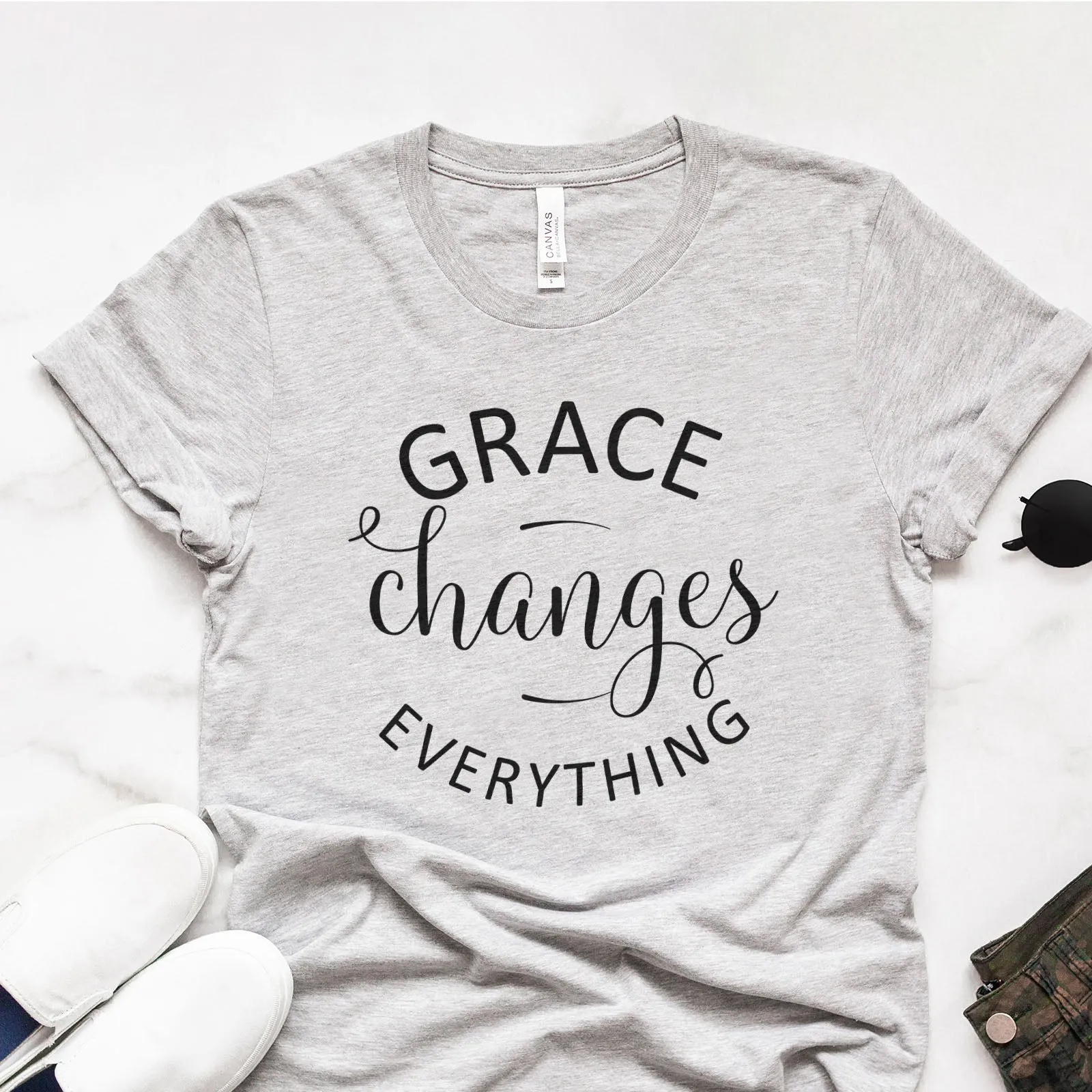 Grace Changes Everything - Round Tee