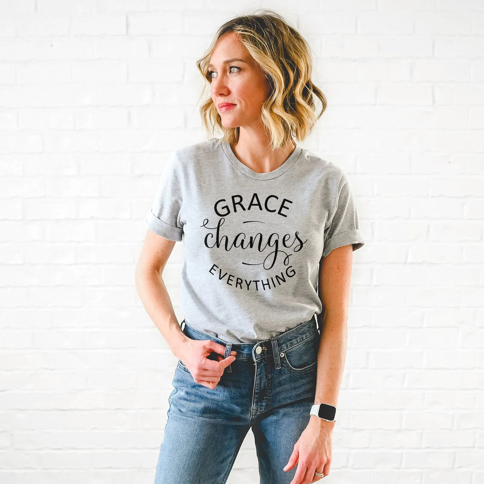 Grace Changes Everything - Round Tee