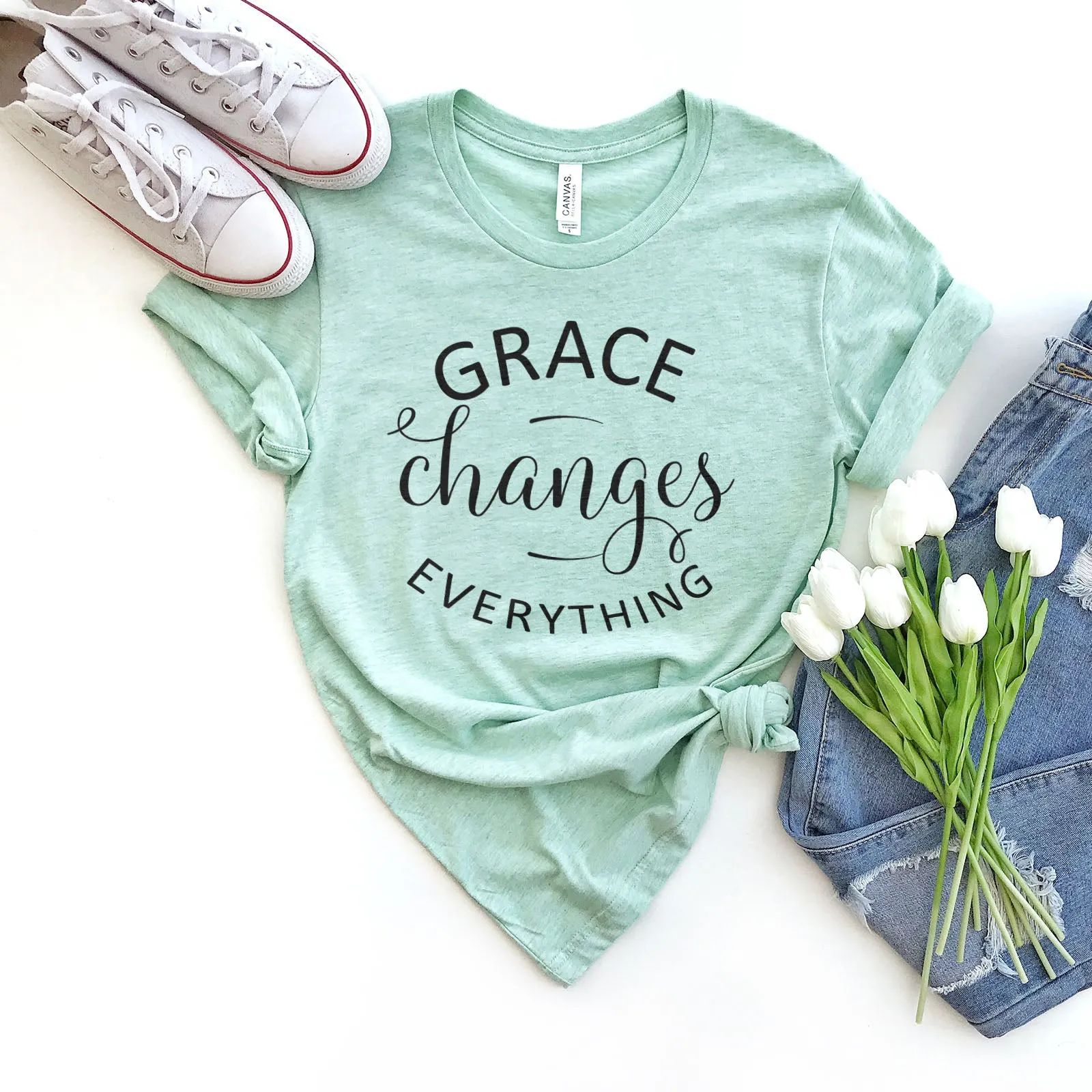 Grace Changes Everything - Round Tee