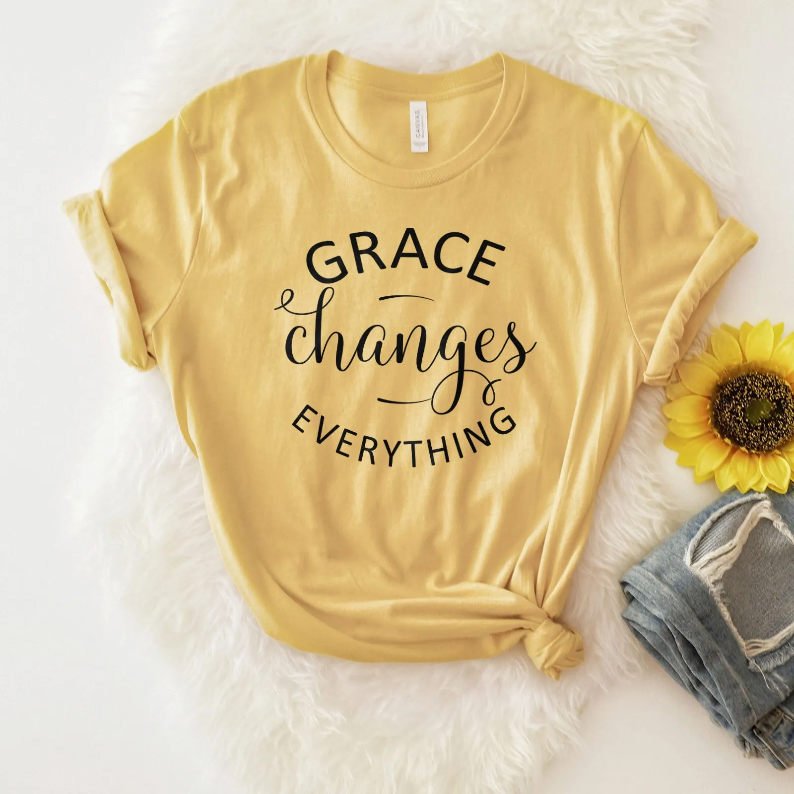 Grace Changes Everything - Round Tee