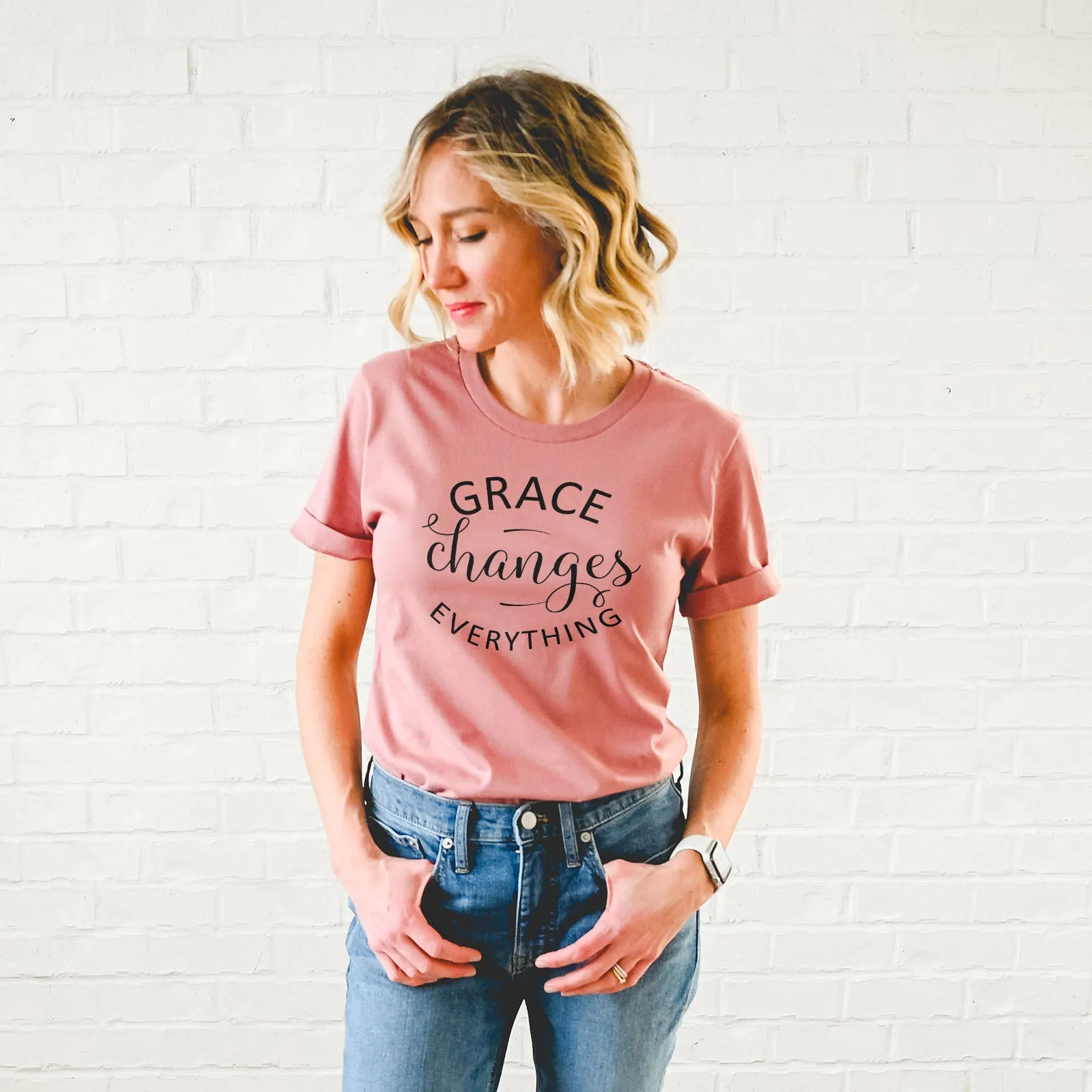 Grace Changes Everything - Round Tee