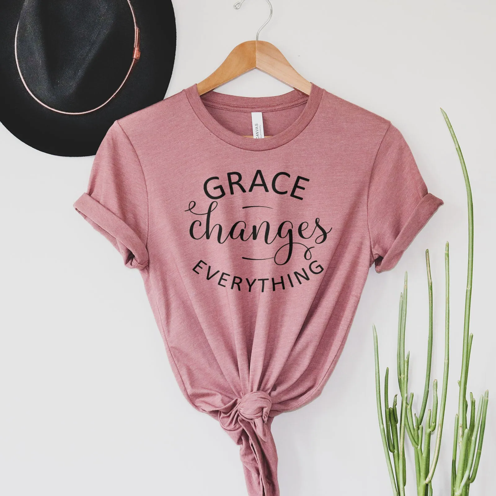 Grace Changes Everything - Round Tee