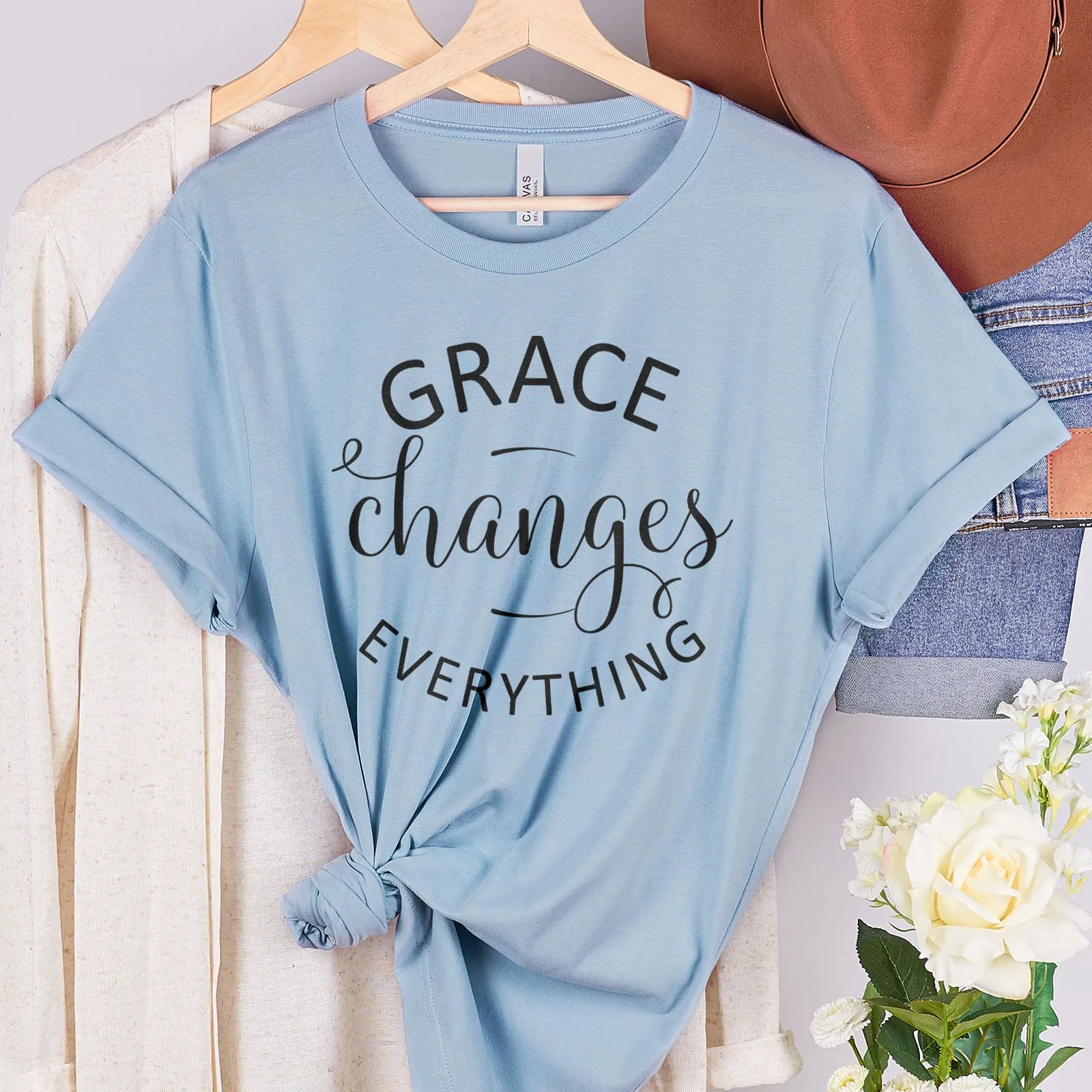 Grace Changes Everything - Round Tee